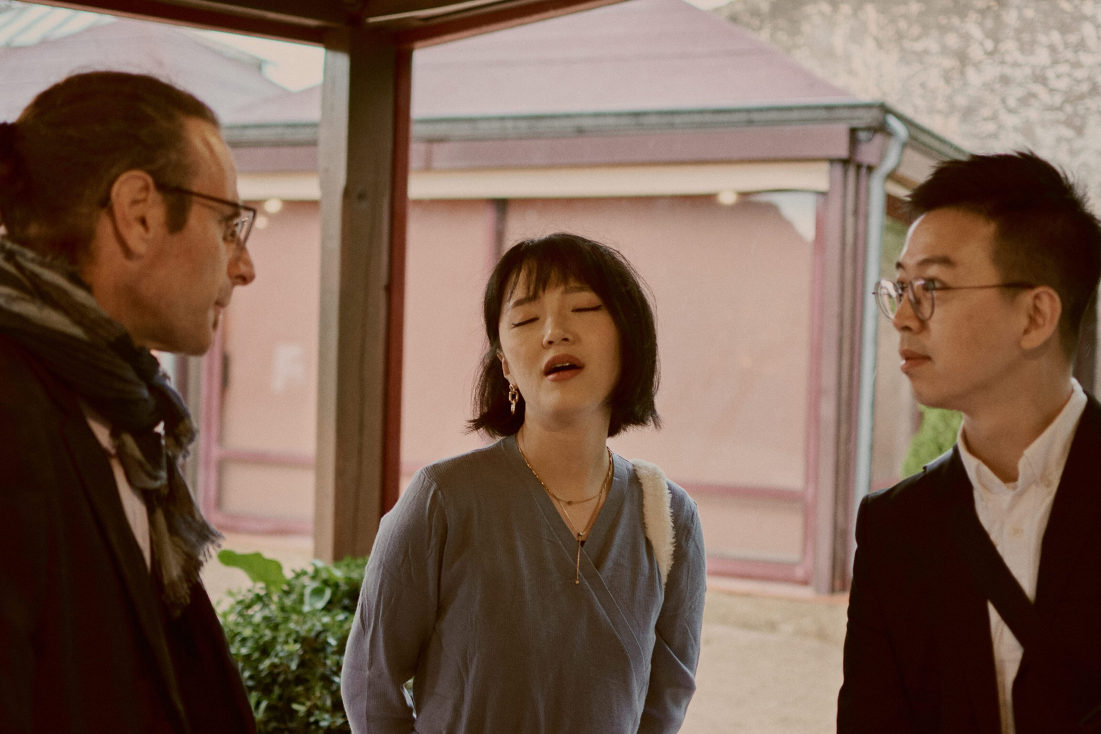 Guests enjoying the party