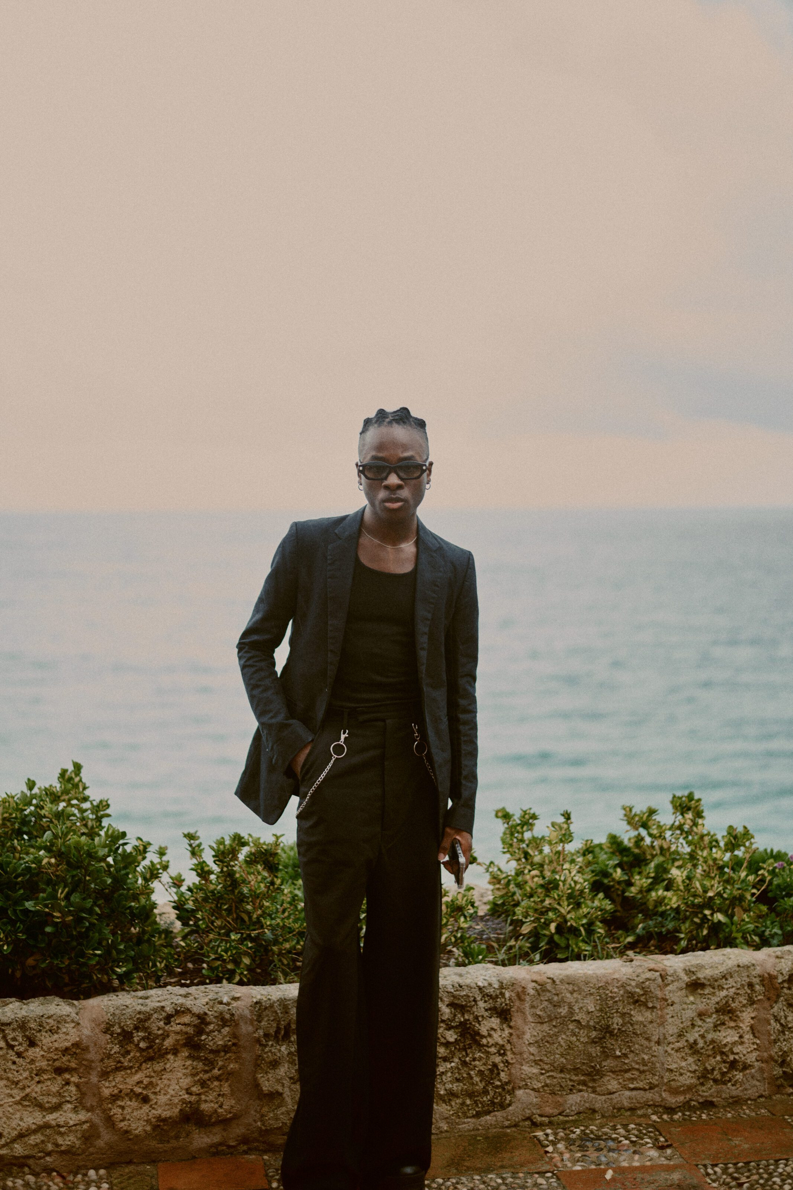 Soft and romantic wedding portrait