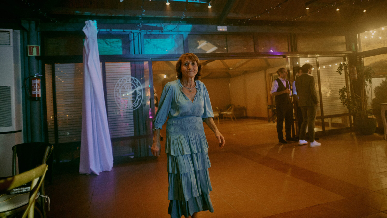 Intimate wedding couple portrait