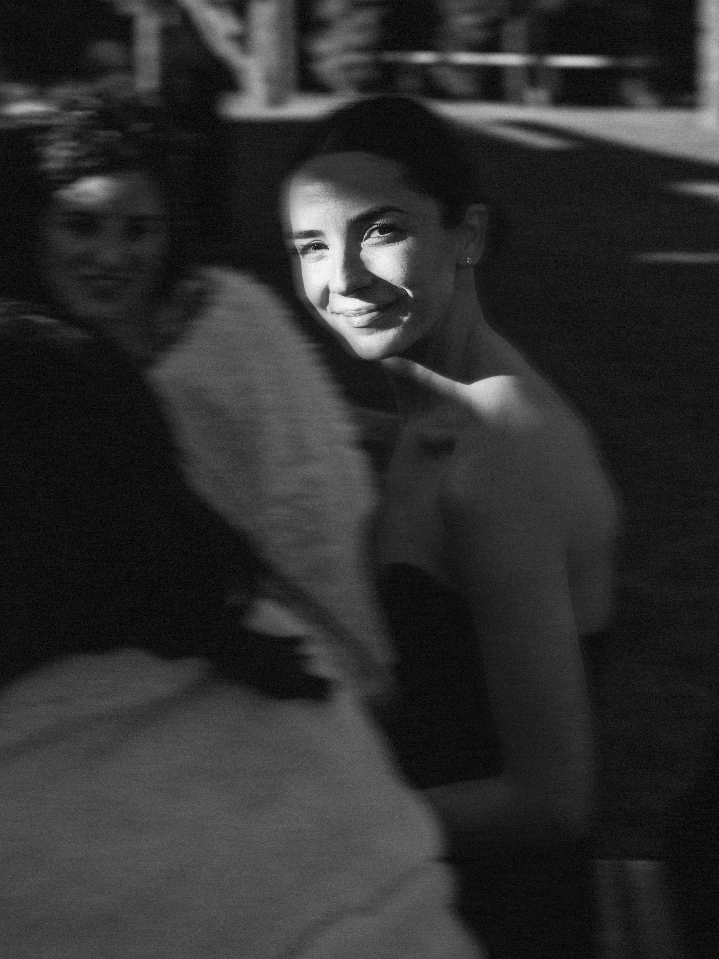 Guest portrait at a wedding in Barcelona