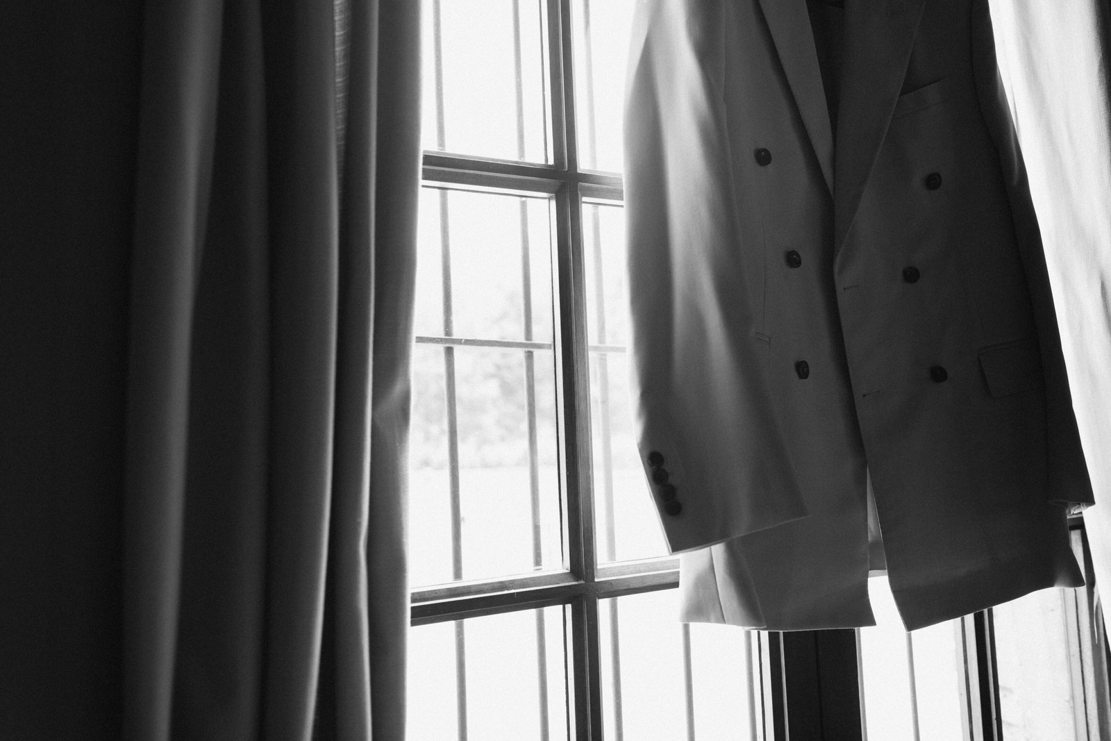 Wedding photographer in Barcelona at La Farinera with analog wedding look Spain
