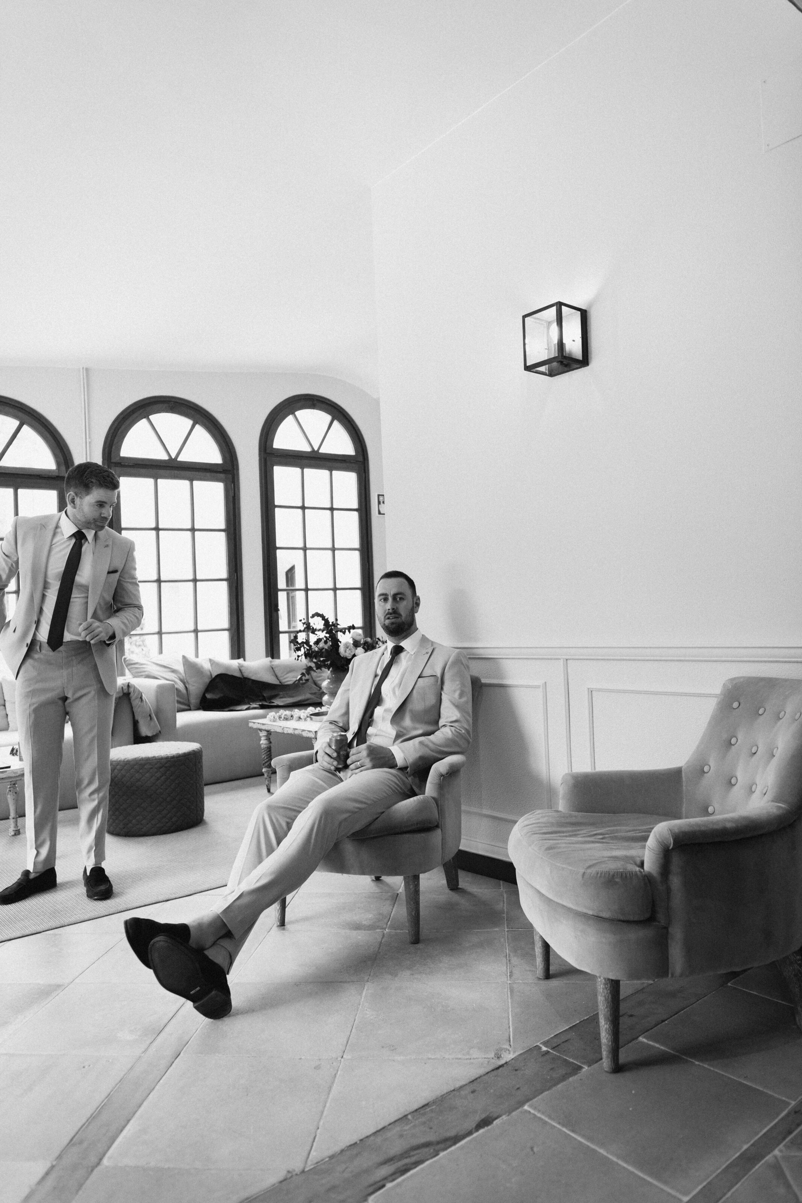 Wedding photographer in Barcelona at La Farinera with authentic wedding style Spain