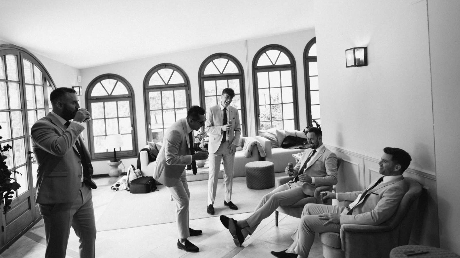 Wedding photographer in Barcelona at La Farinera with authentic wedding photography Spain