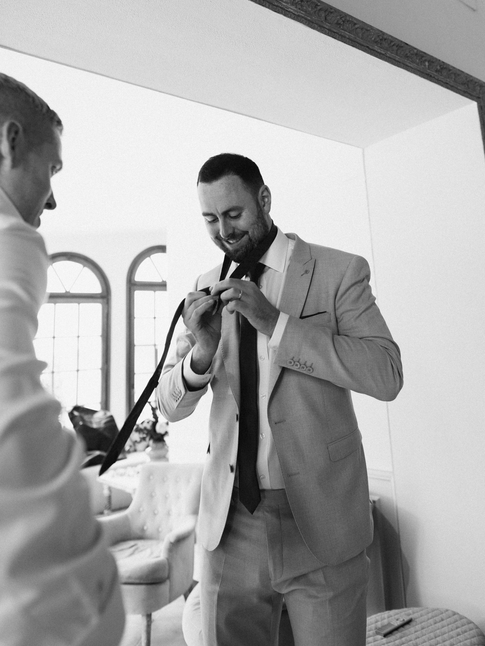 Wedding photographer in Barcelona at La Farinera with film wedding photography Spain