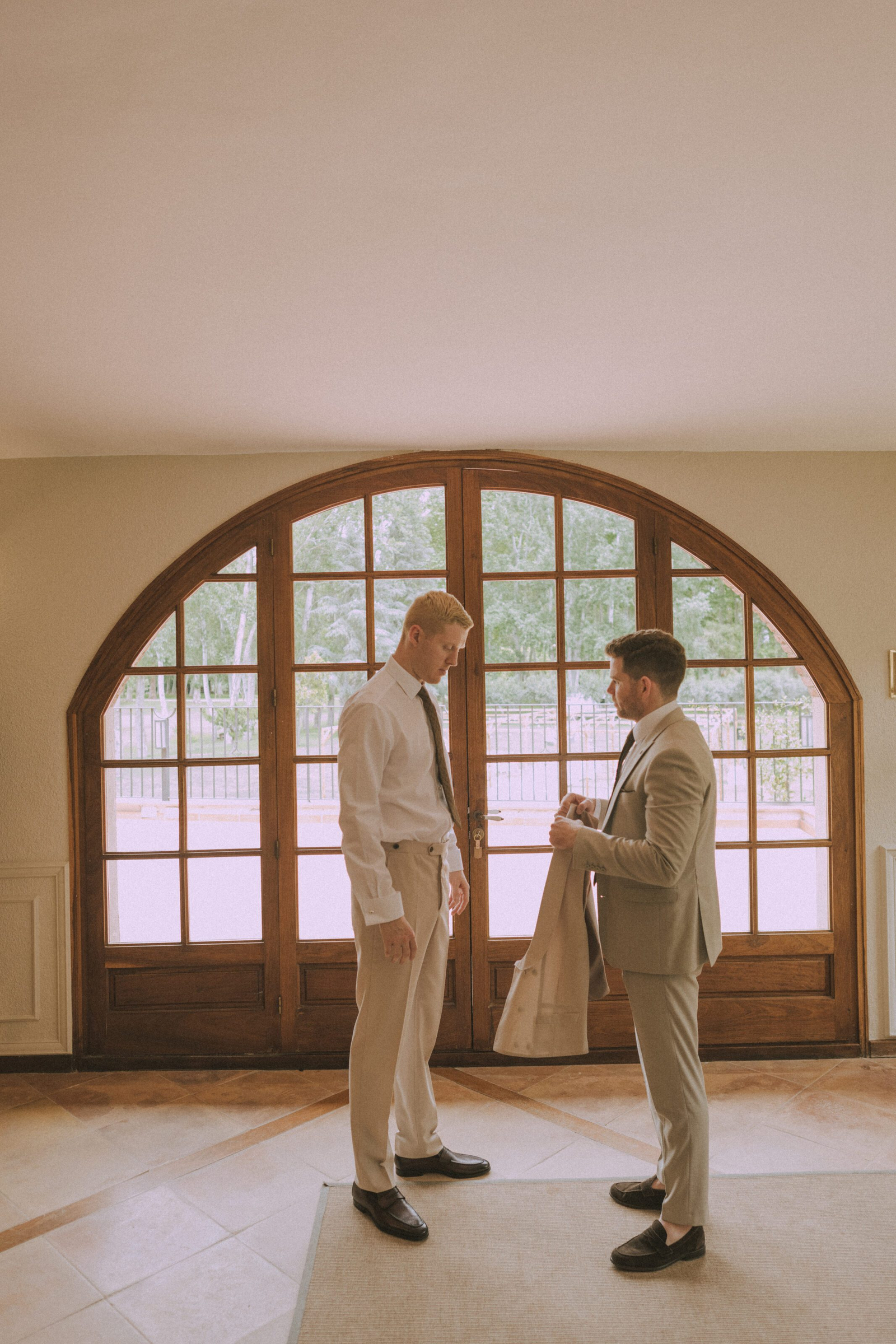 Wedding photographer in Barcelona at La Farinera with film wedding photo Barcelona