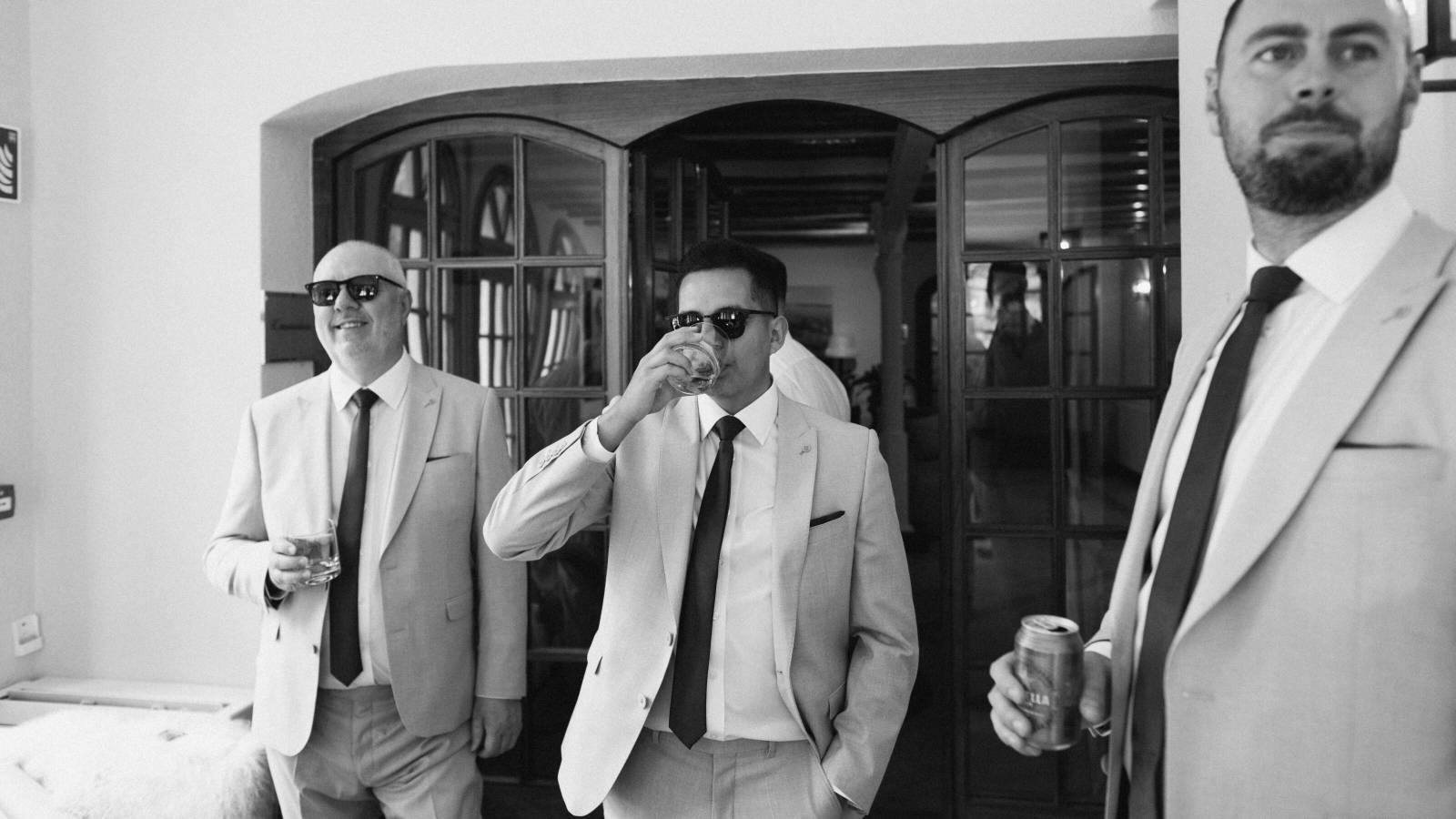 Wedding photographer in Barcelona at La Farinera with authentic wedding style Barcelona