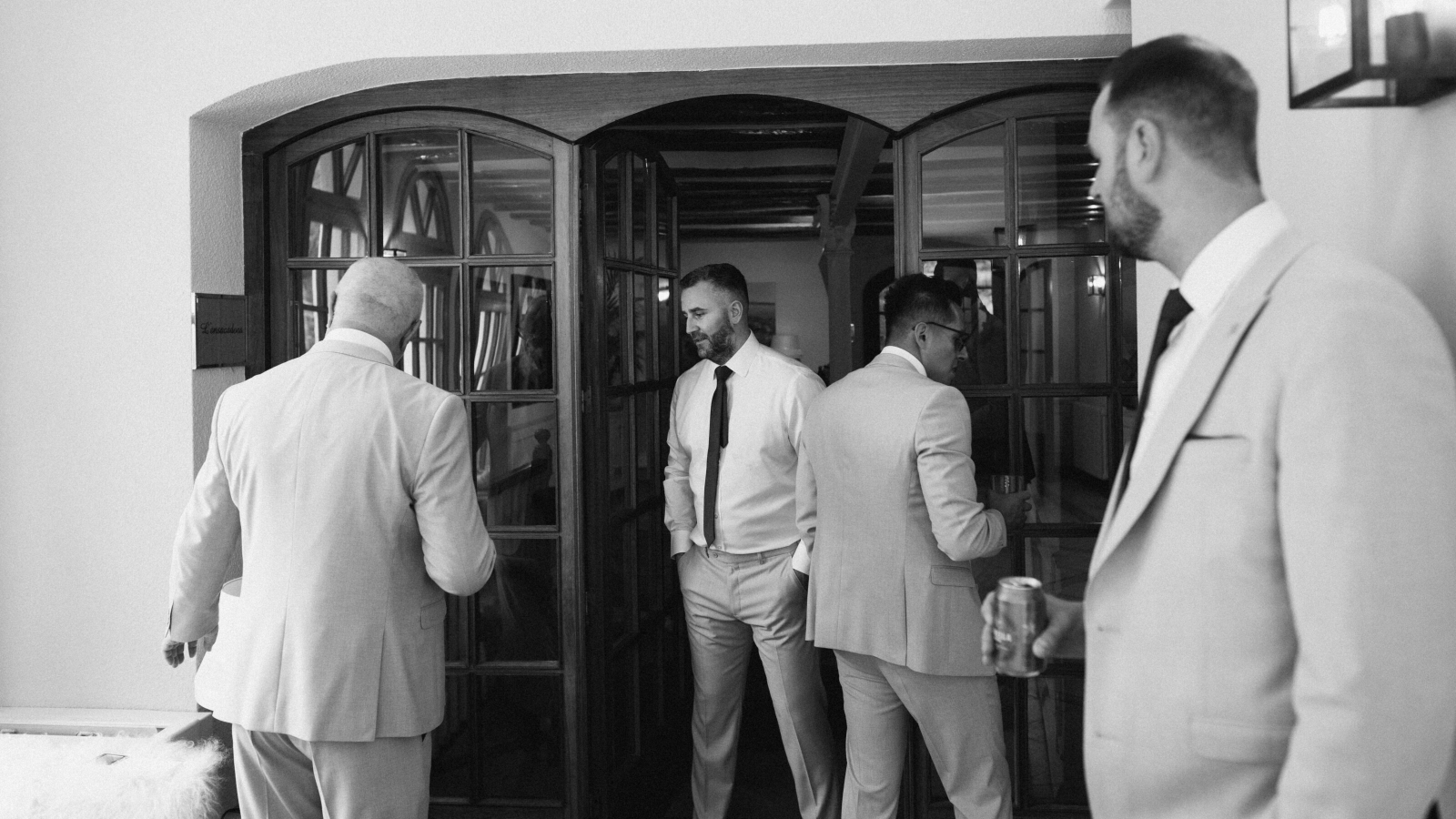 Wedding photographer in Barcelona at La Farinera with professional wedding style Barcelona