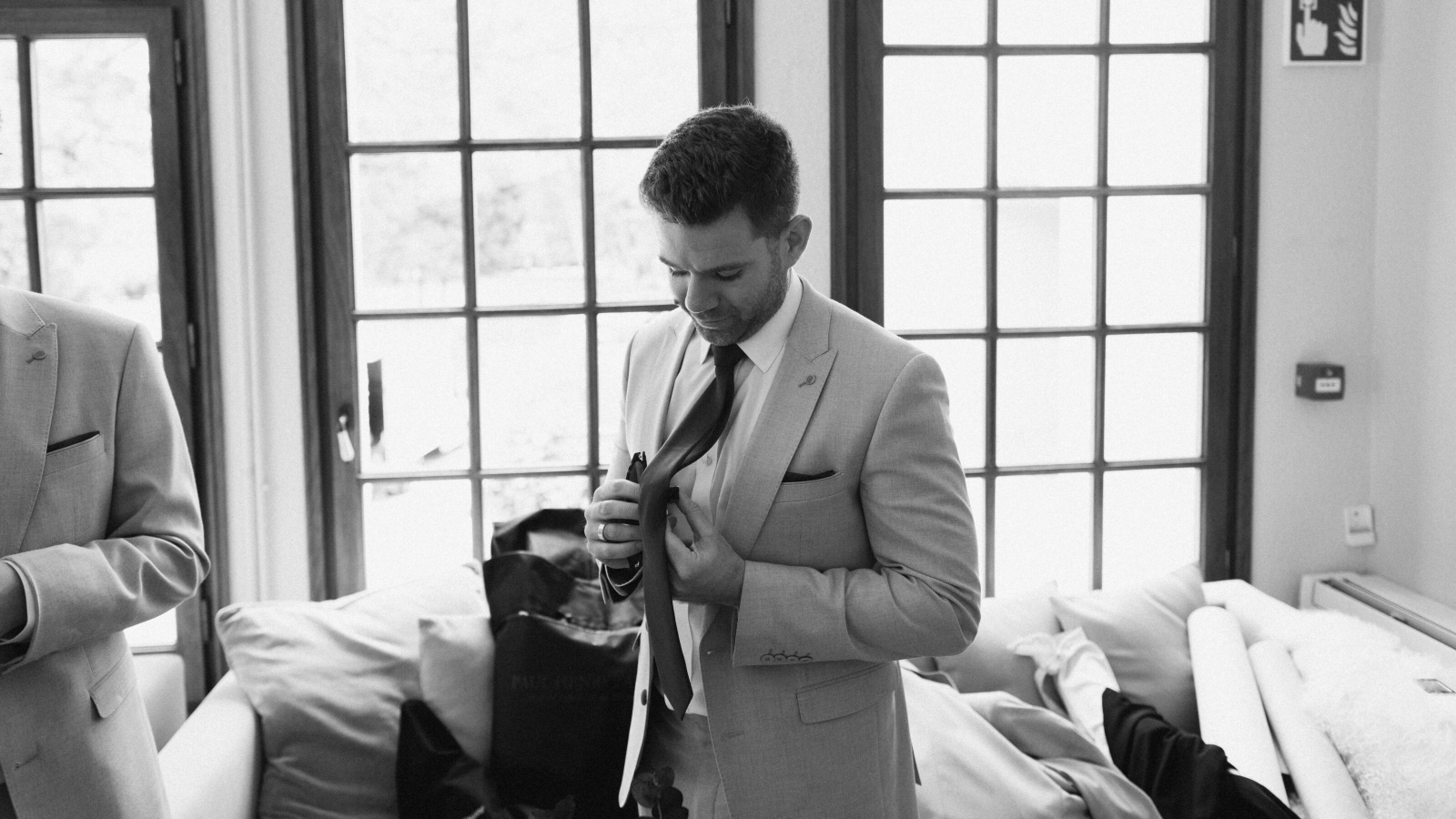 Wedding photographer in Barcelona at La Farinera with vintage wedding style Barcelona