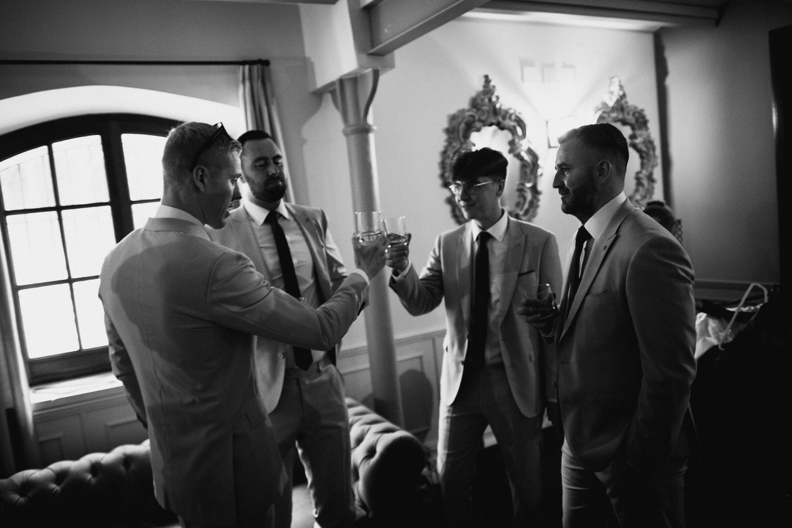 Wedding photographer in Barcelona at La Farinera with film wedding photo