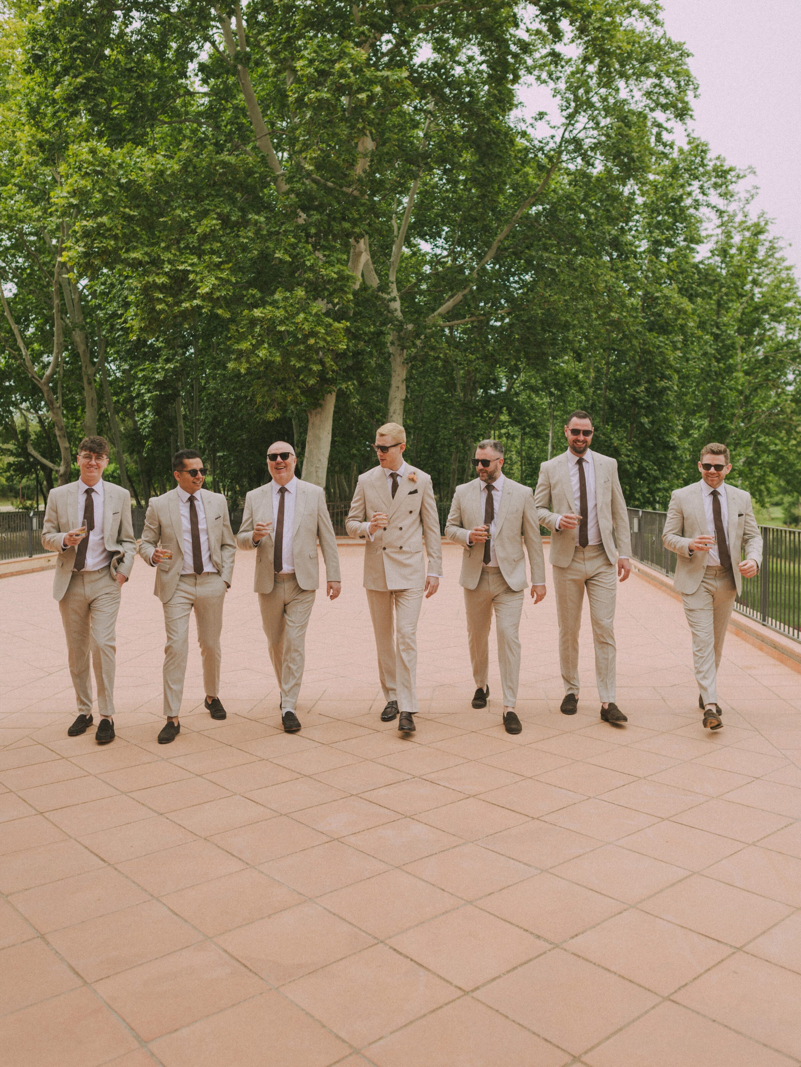 Wedding photographer in Barcelona at La Farinera with luxury wedding look