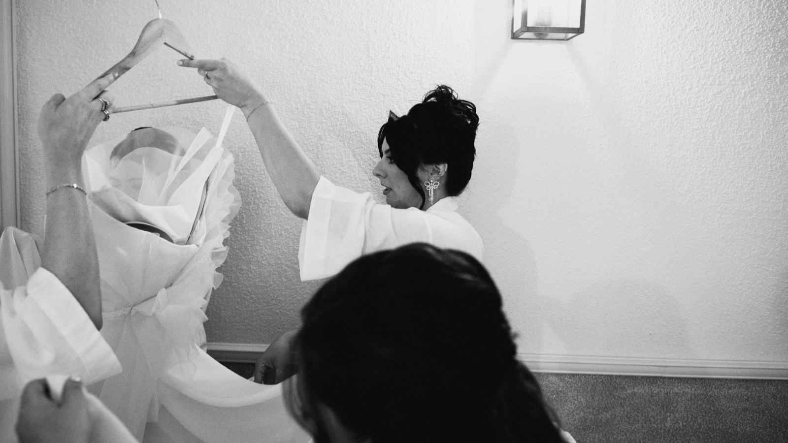Wedding photographer in Barcelona at La Farinera with film wedding photography