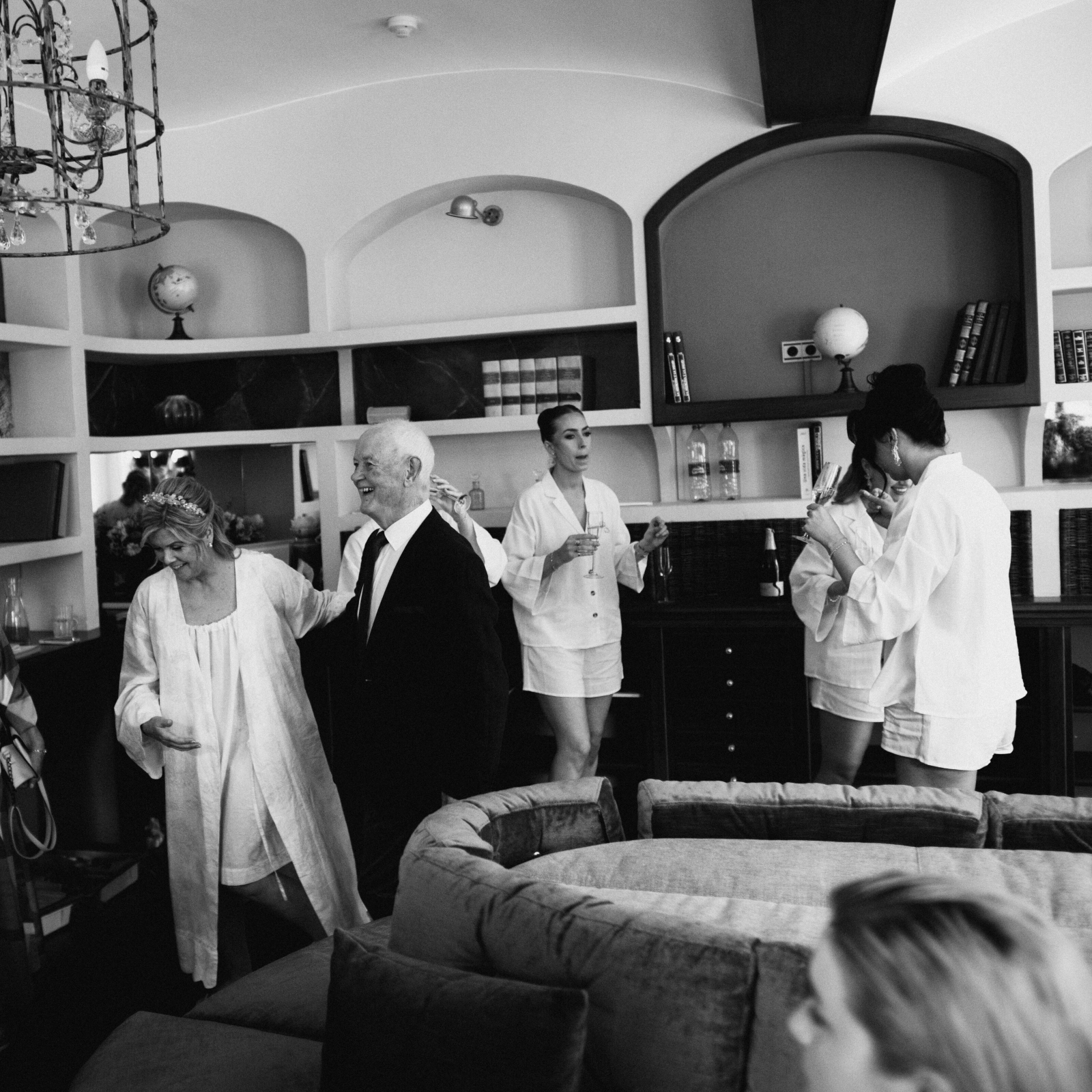 Wedding photographer in Barcelona at La Farinera with analog wedding photography Catalonia Spain