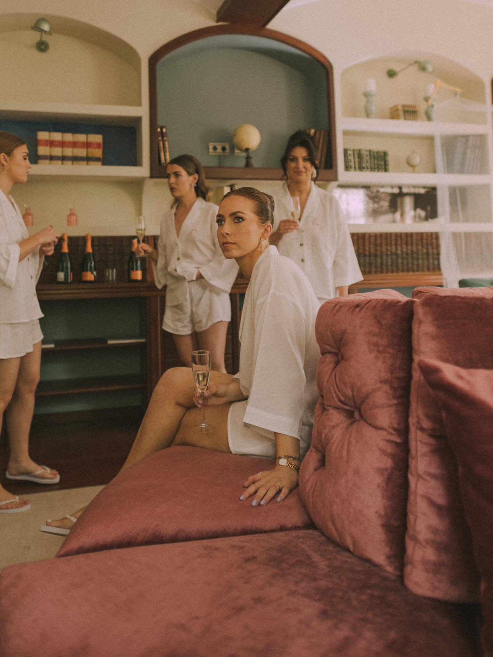 Wedding photographer in Barcelona at La Farinera with luxury wedding photographer Catalonia
