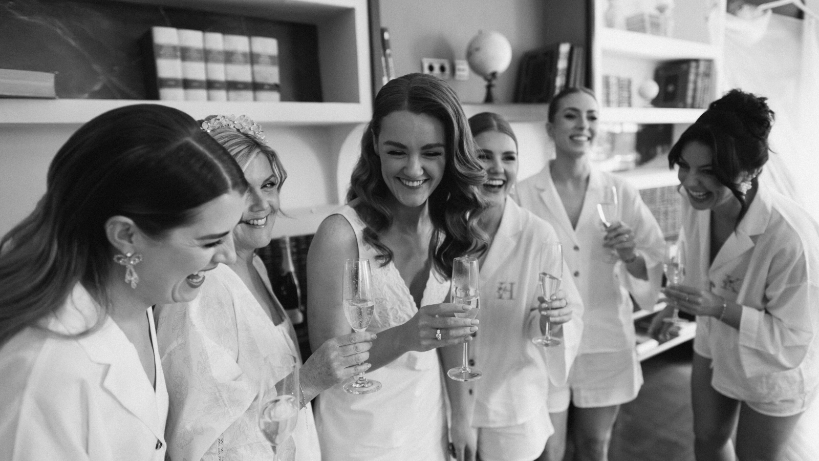 Wedding photographer in Barcelona at La Farinera with candid wedding photo Catalonia