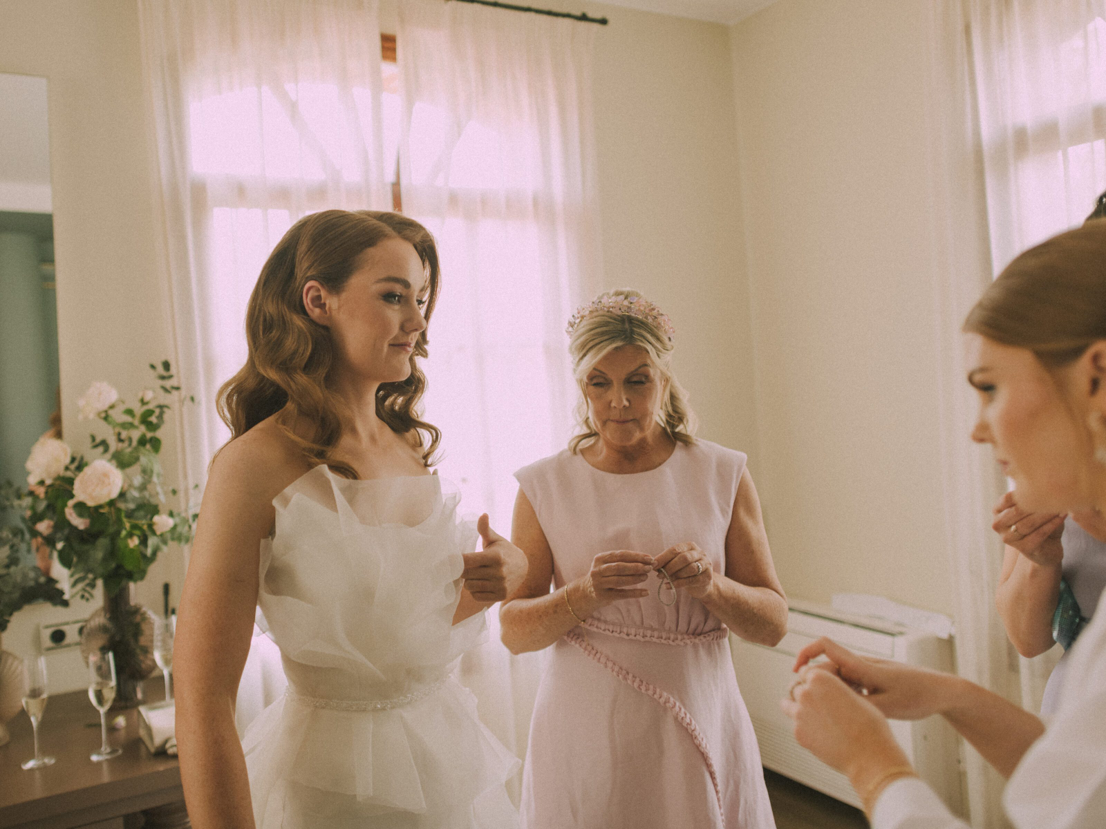 Wedding photographer in Barcelona at La Farinera with real wedding style Catalonia