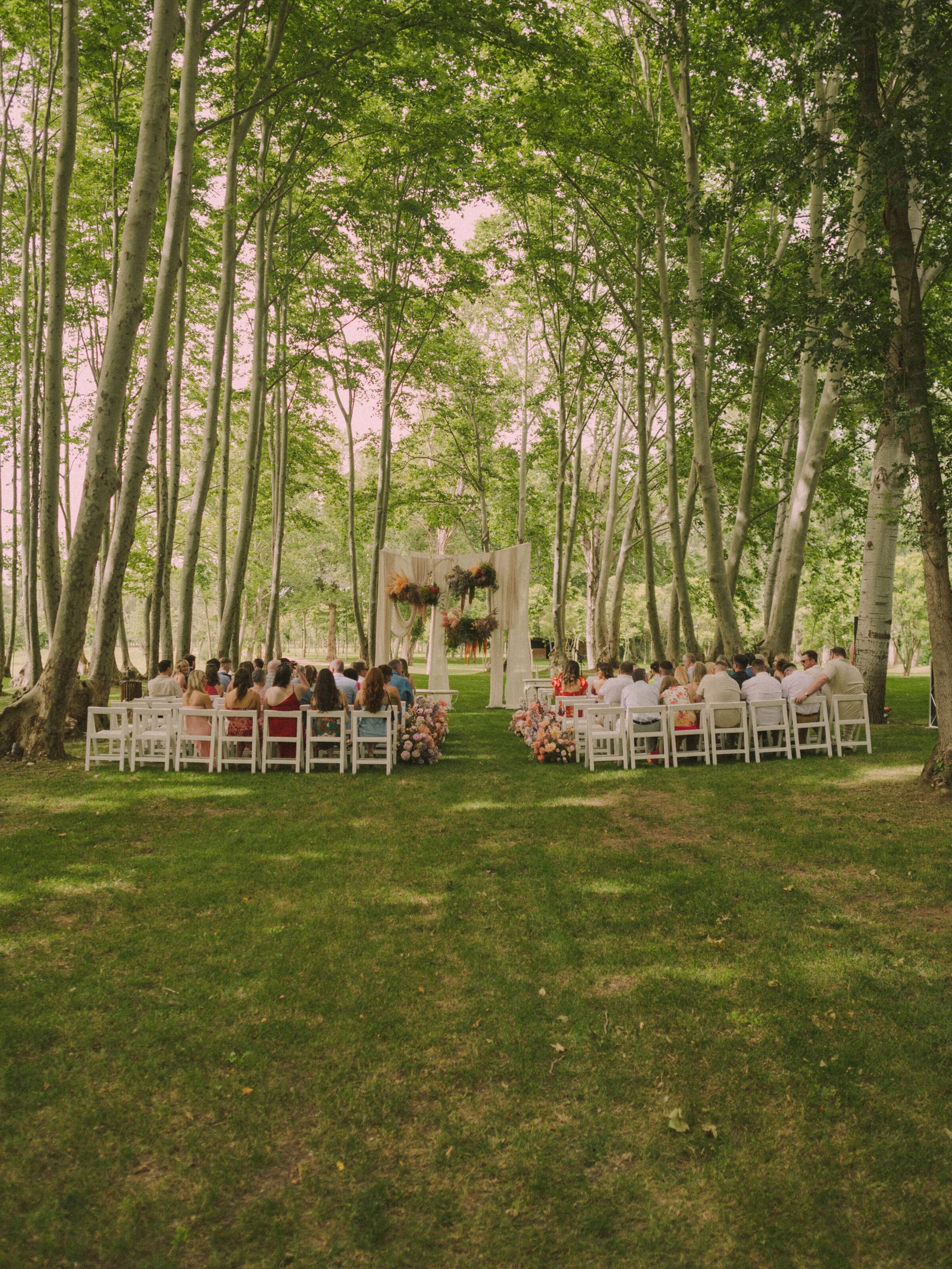 Wedding photographer in Barcelona at La Farinera with analog wedding photographer Spain