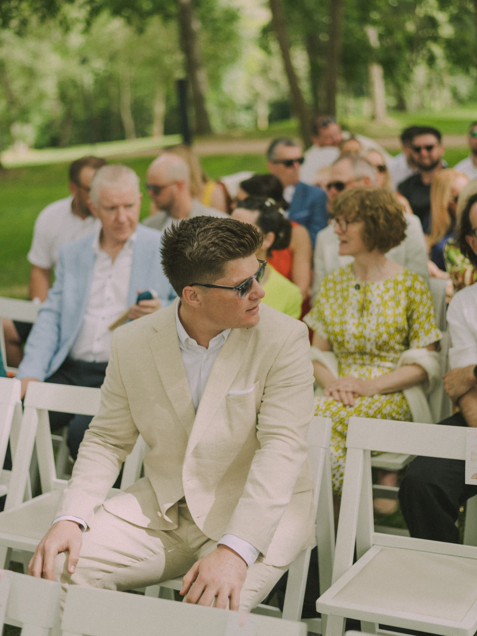 Wedding photographer in Barcelona at La Farinera with authentic wedding style Spain