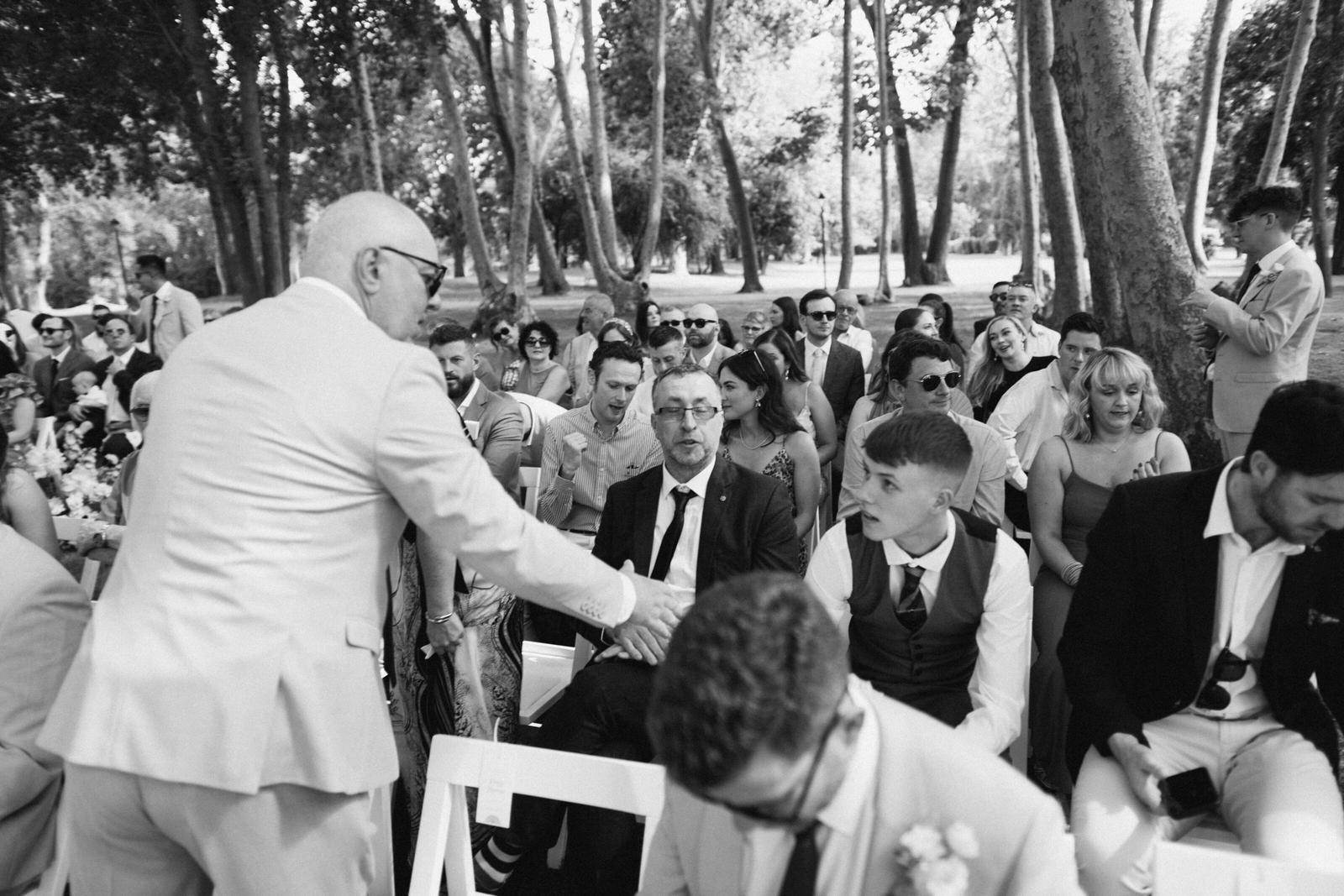 Wedding photographer in Barcelona at La Farinera with real wedding style Spain