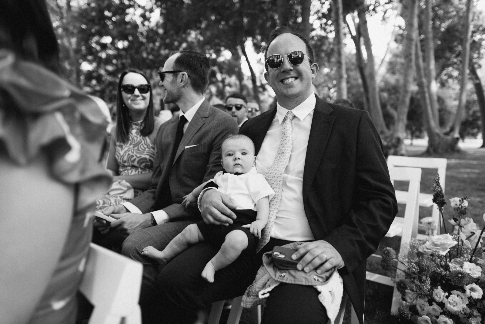 Wedding photographer in Barcelona at La Farinera with film wedding style Spain