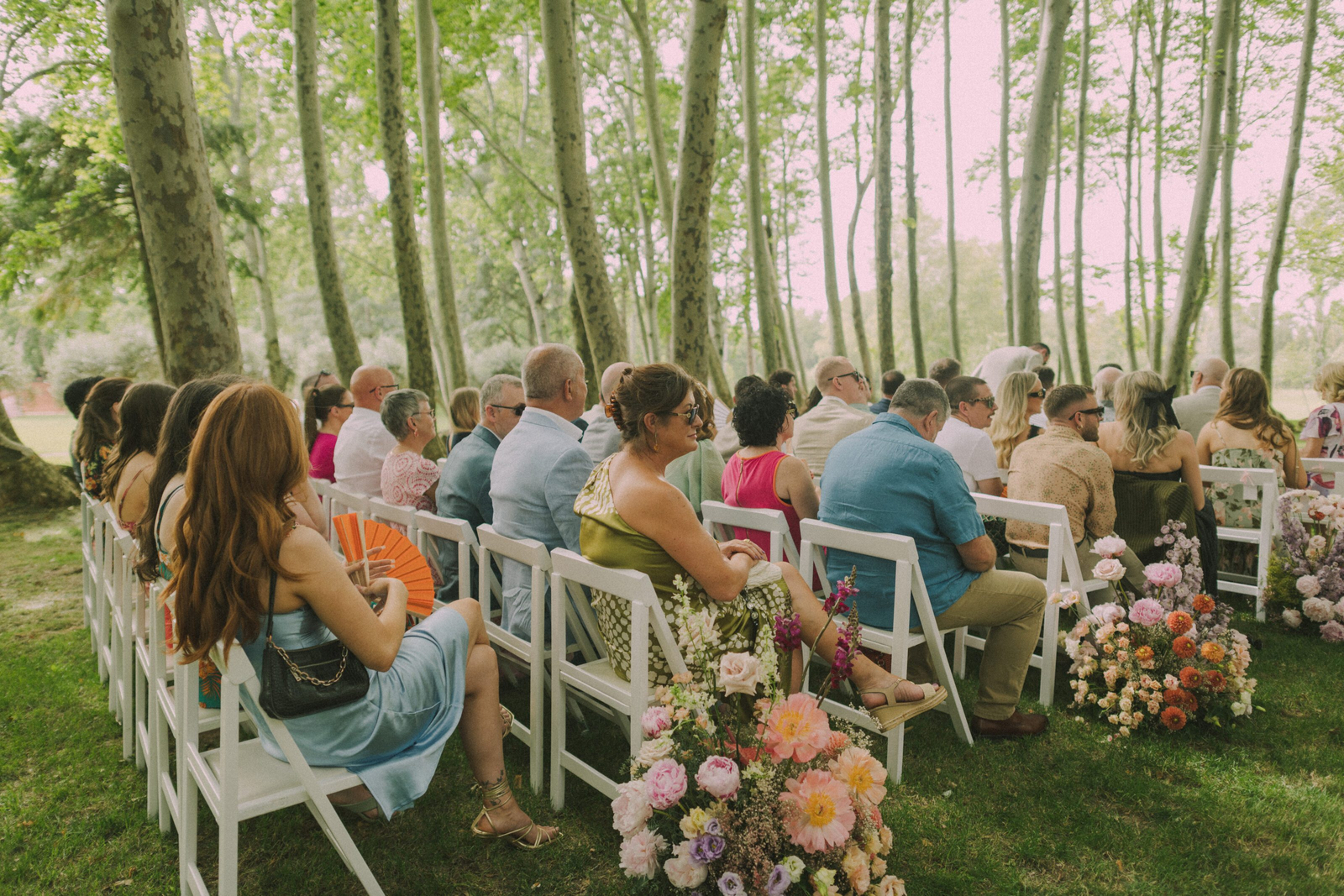 Wedding photographer in Barcelona at La Farinera with analog wedding photographer Barcelona