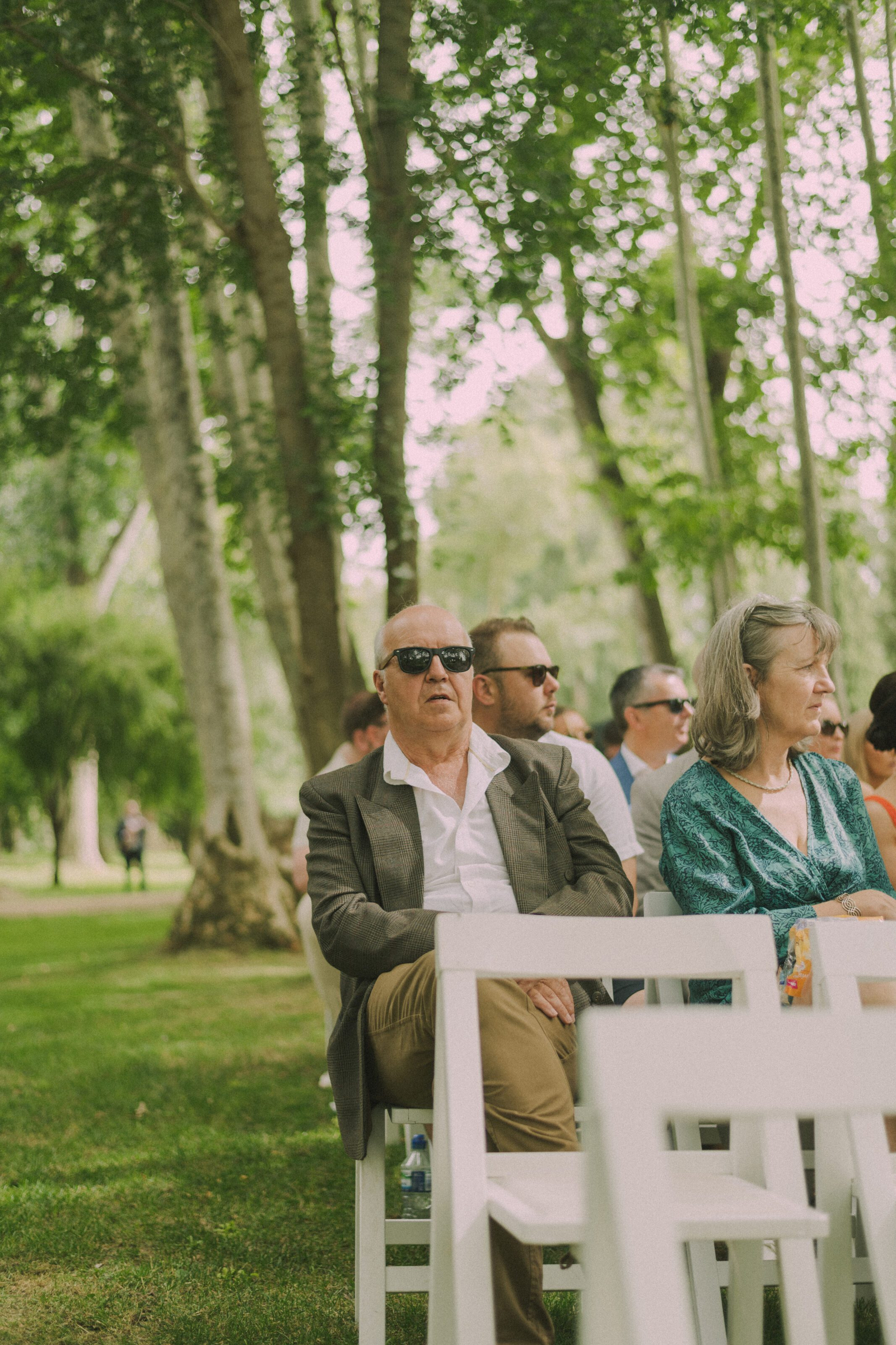 Wedding photographer in Barcelona at La Farinera with analog wedding photo Barcelona