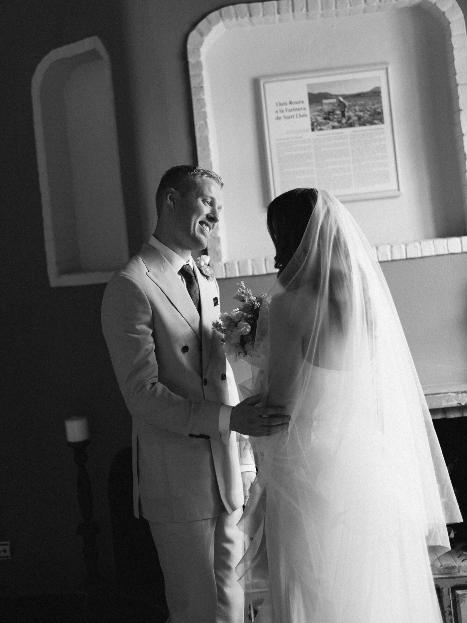 Wedding photographer in Barcelona at La Farinera with real wedding style Barcelona