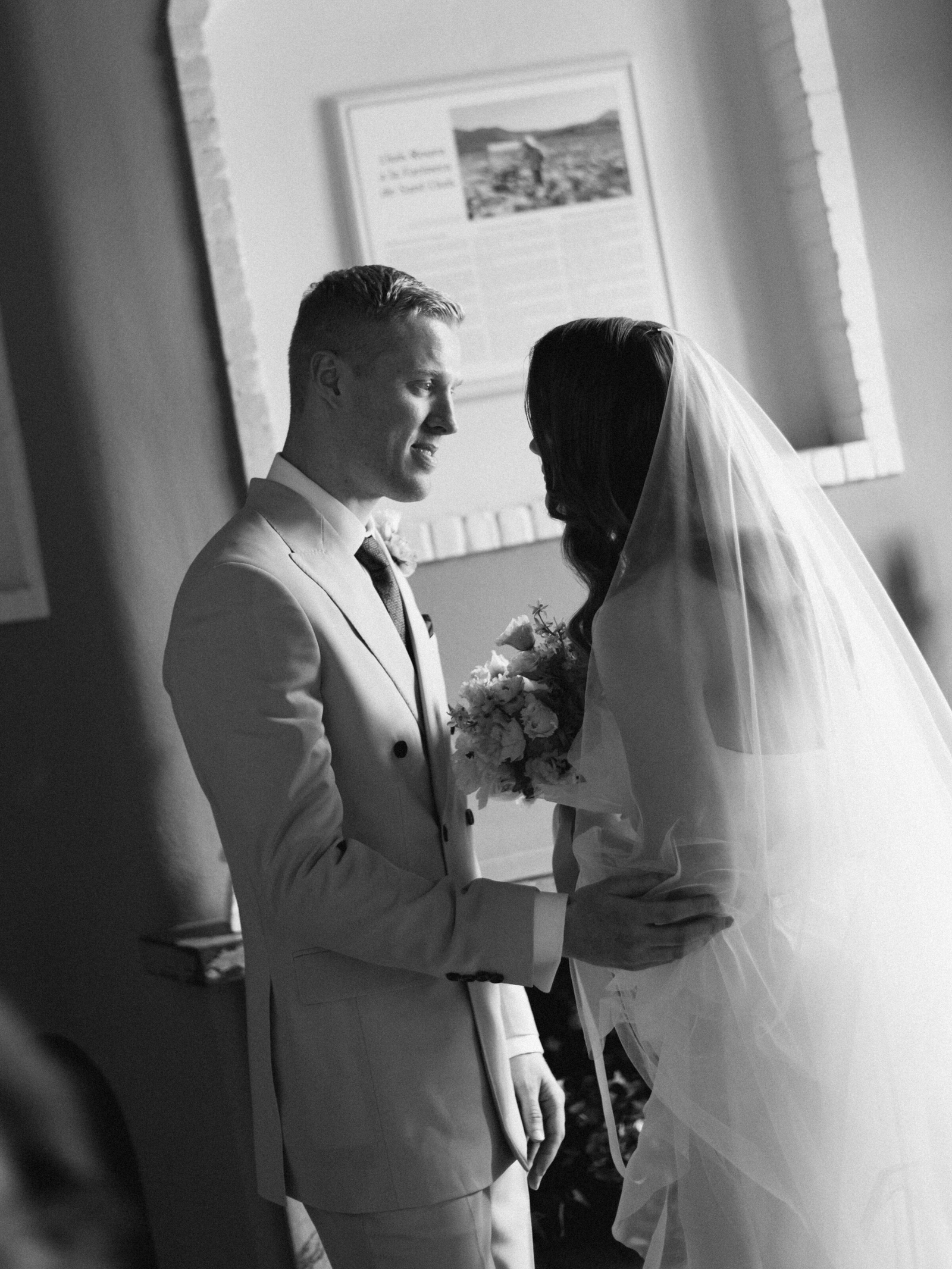 Wedding photographer in Barcelona at La Farinera with vintage wedding style Barcelona