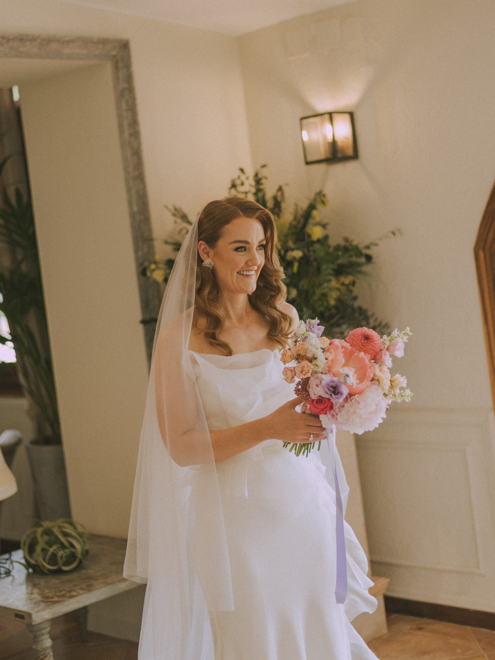Wedding photographer in Barcelona at La Farinera with film wedding photographer
