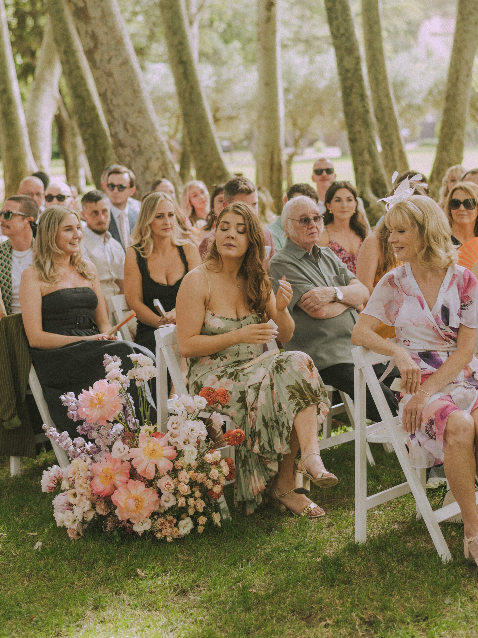Wedding photographer in Barcelona at La Farinera with film wedding look