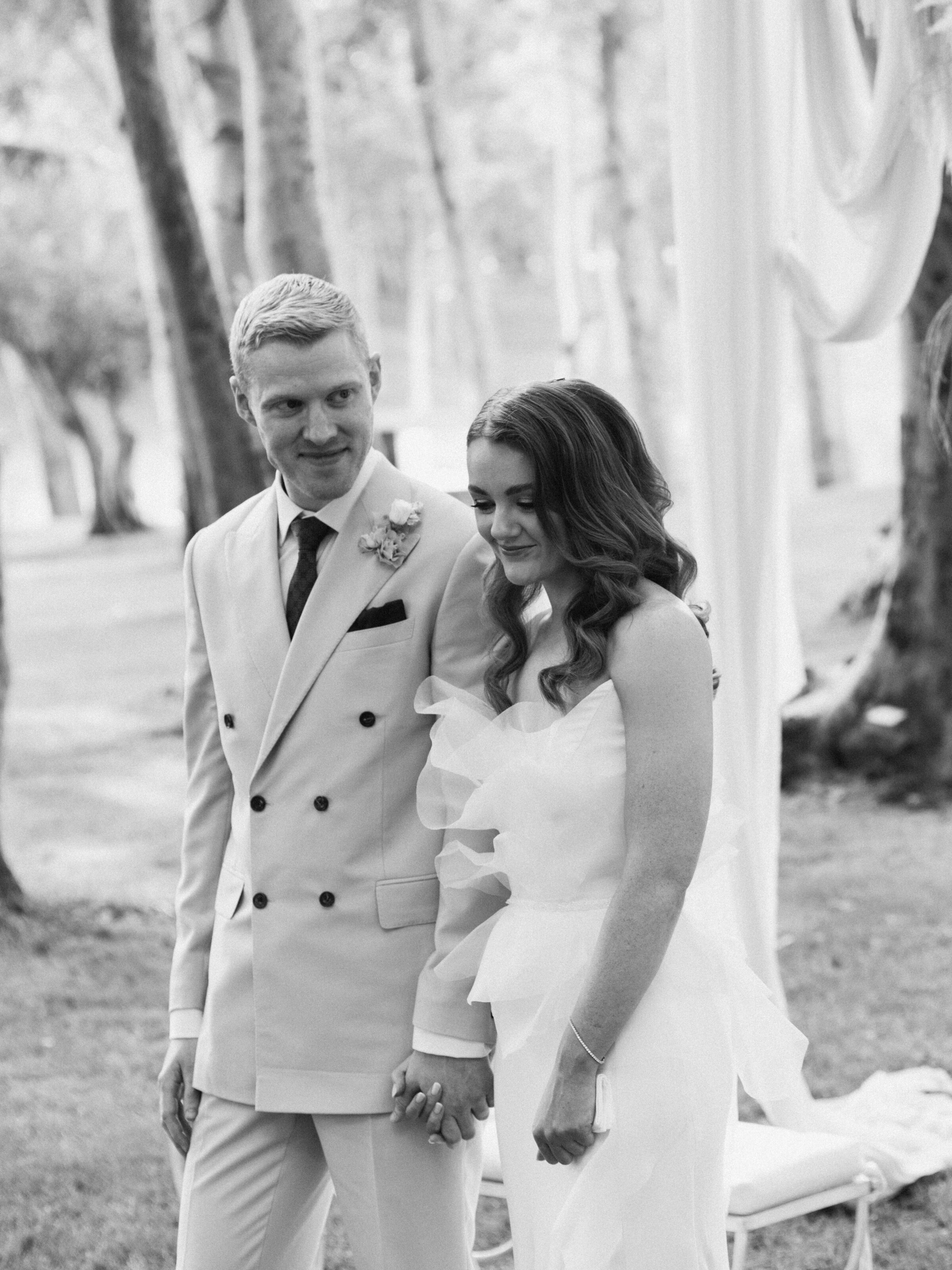 Real wedding celebration at La Farinera with film photography techniques, Barcelona