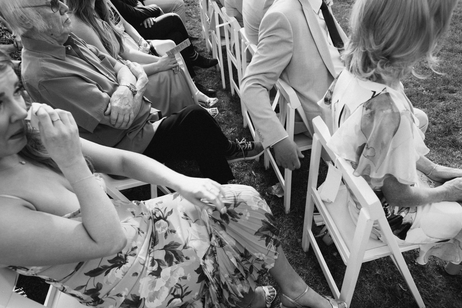 Wedding guests celebrating with joy at La Farinera in Catalonia, Spain