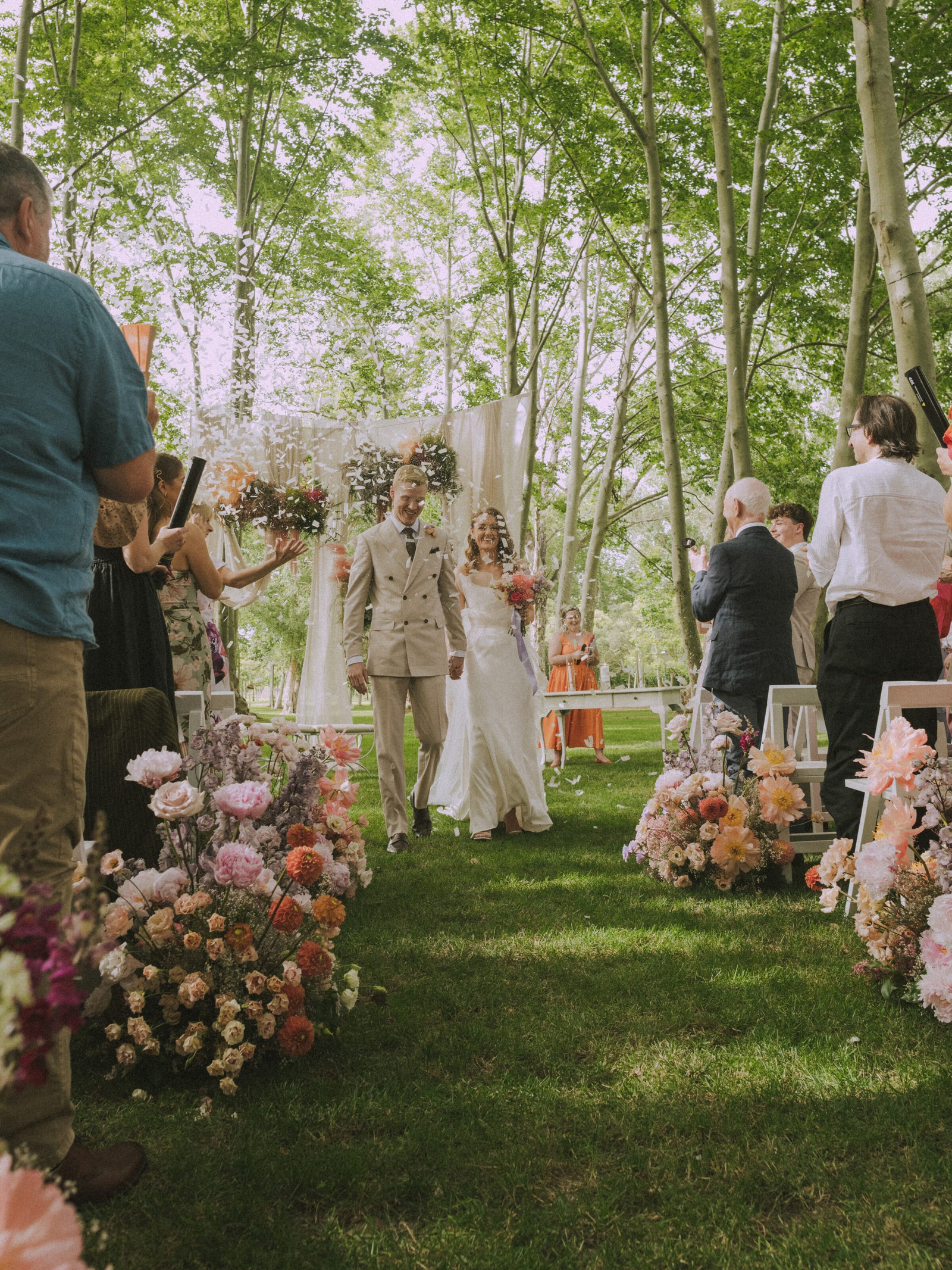 Wedding photographer in Barcelona at La Farinera with film wedding photographer Catalonia Spain