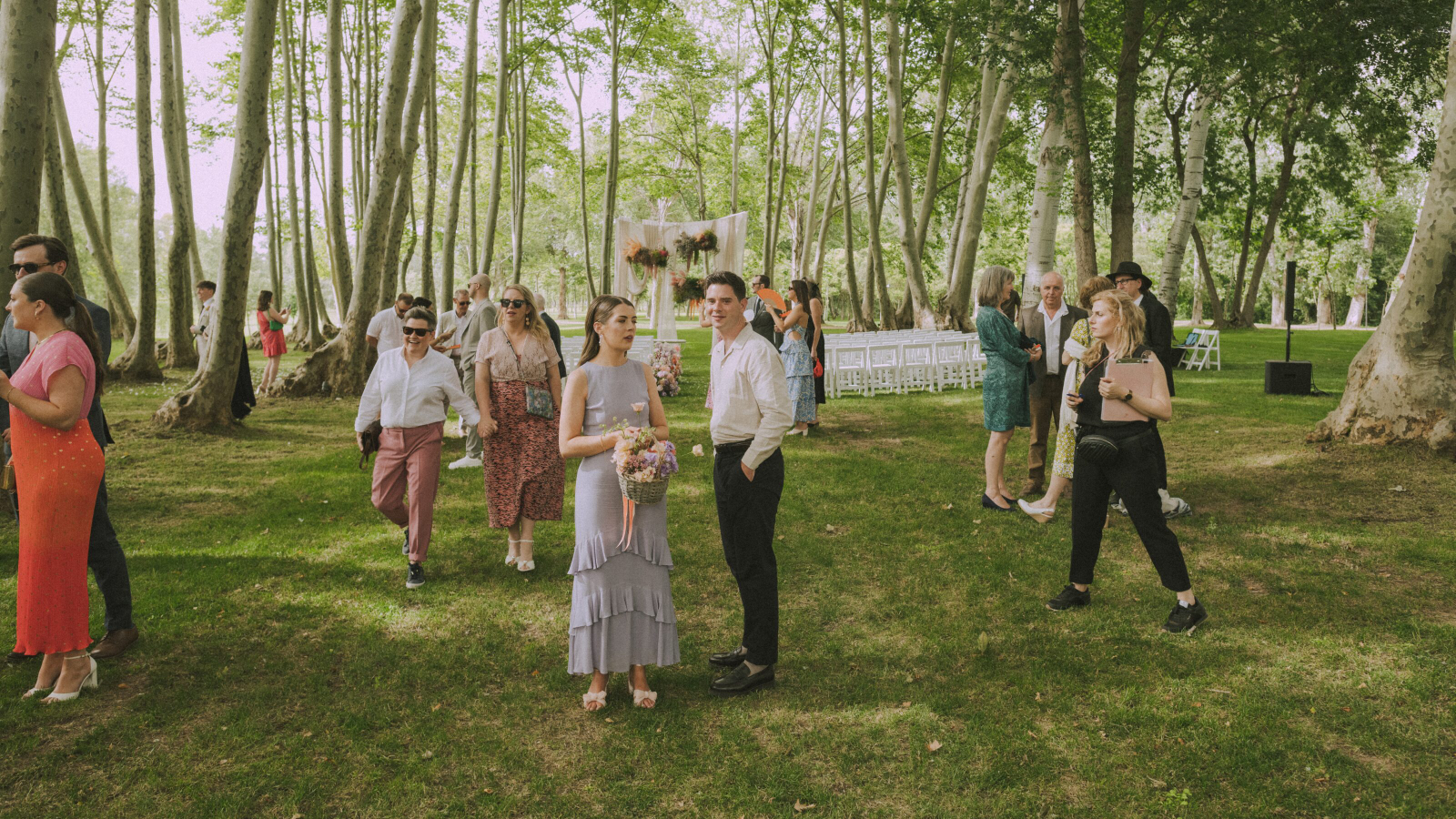 Wedding photographer in Barcelona at La Farinera with candid wedding look Catalonia Spain