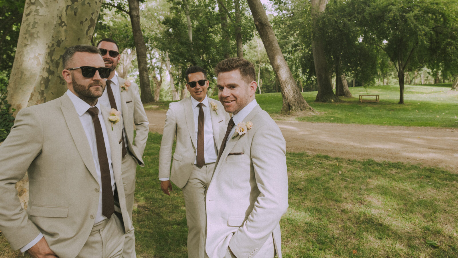 Wedding photographer in Barcelona at La Farinera with vintage wedding look Catalonia Spain