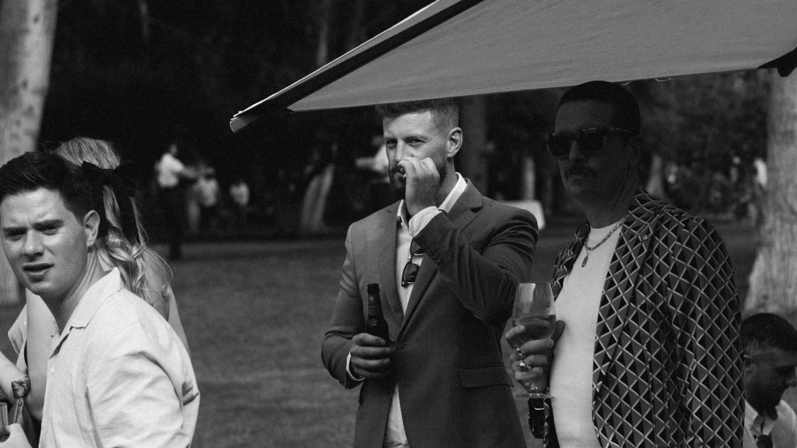 Wedding photographer in Barcelona at La Farinera with candid wedding photographer Catalonia