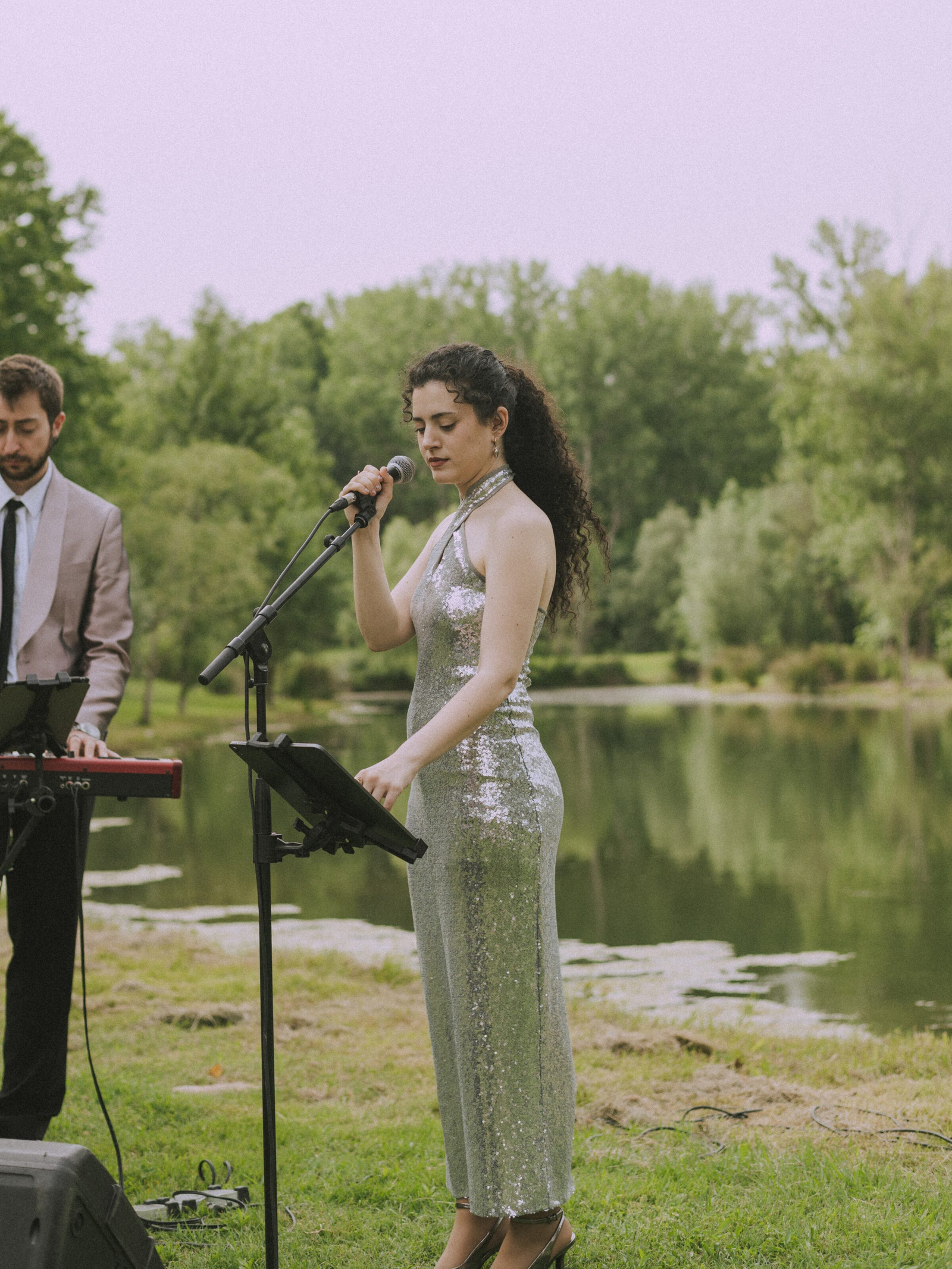 Wedding photographer in Barcelona at La Farinera with analog wedding look Catalonia