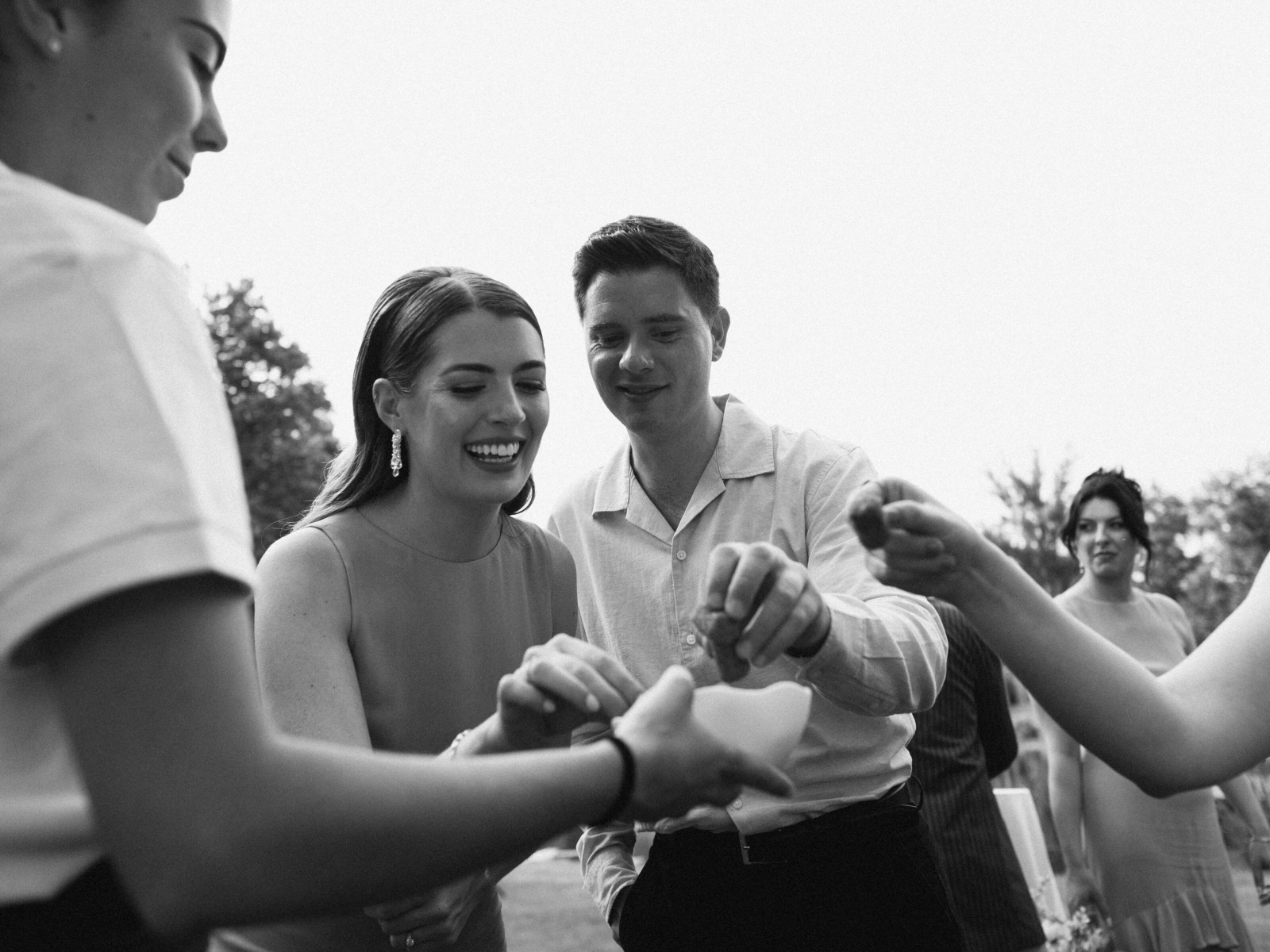 Wedding photographer in Barcelona at La Farinera with film wedding look Spain