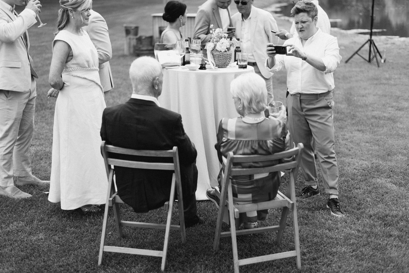Wedding photographer in Barcelona at La Farinera with analog wedding style Barcelona