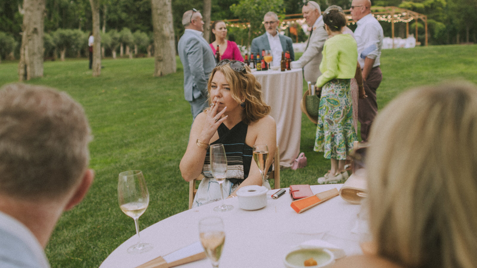 Wedding photographer in Barcelona at La Farinera with analog wedding photographer