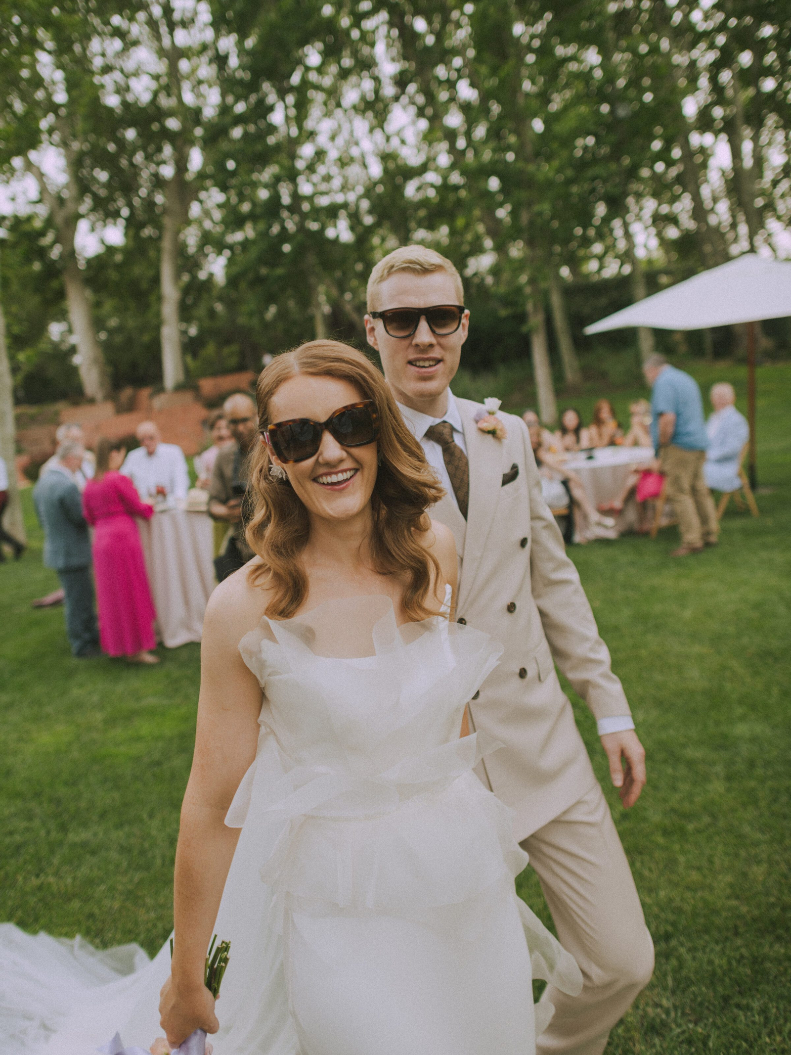 Wedding photographer in Barcelona at La Farinera with film wedding photo