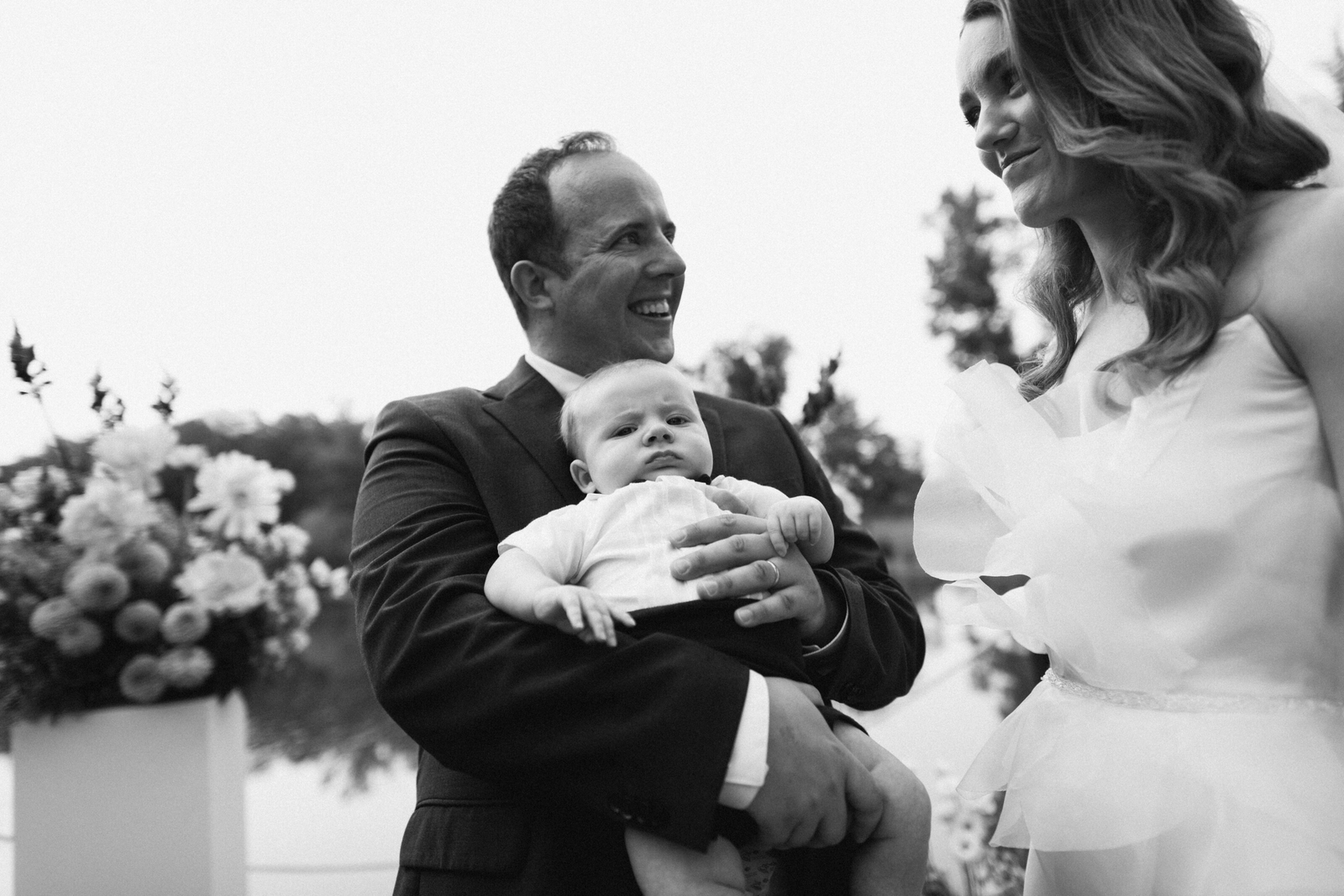 Wedding photographer capturing authentic emotions at La Farinera, Barcelona