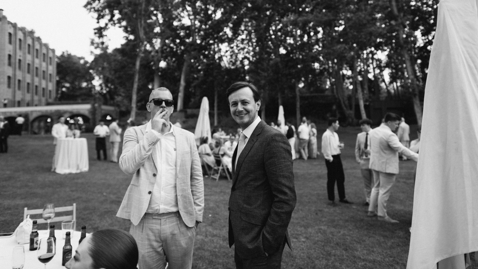 Analog wedding photographer in Barcelona at La Farinera, Catalonia, Spain