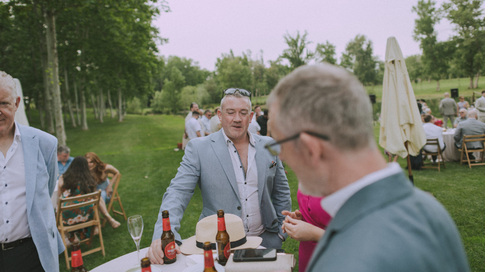 Wedding photographer in Barcelona at La Farinera with film wedding photo Catalonia Spain