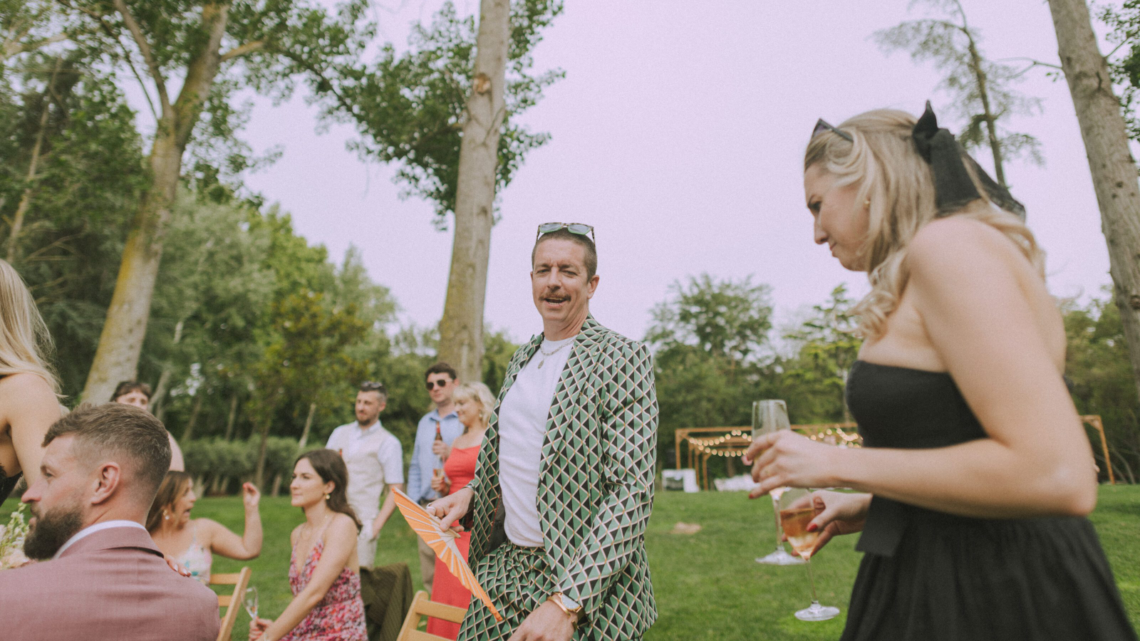 Wedding photographer in Barcelona at La Farinera with authentic wedding look Catalonia