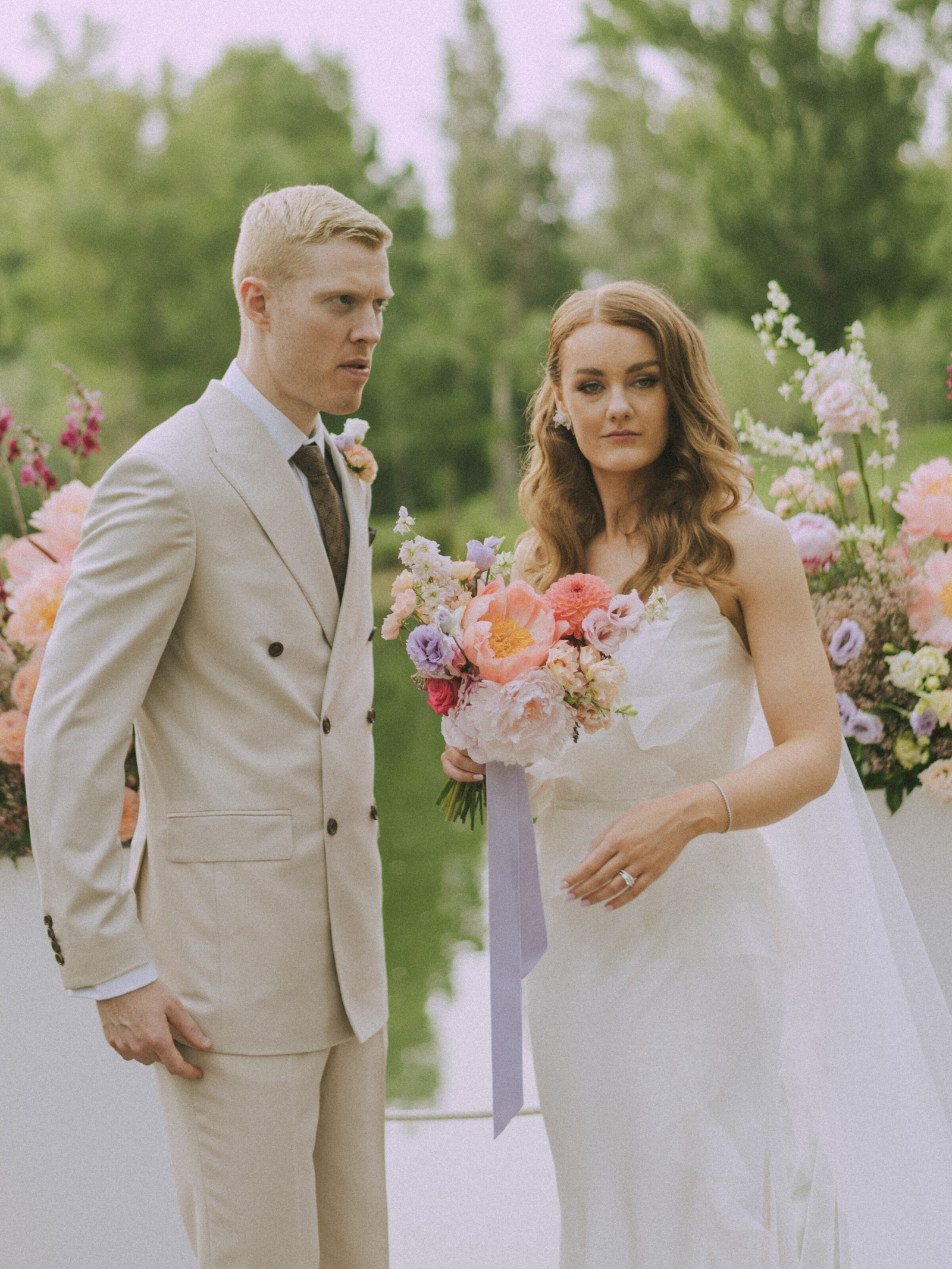 Wedding photographer in Barcelona at La Farinera with professional wedding style Catalonia