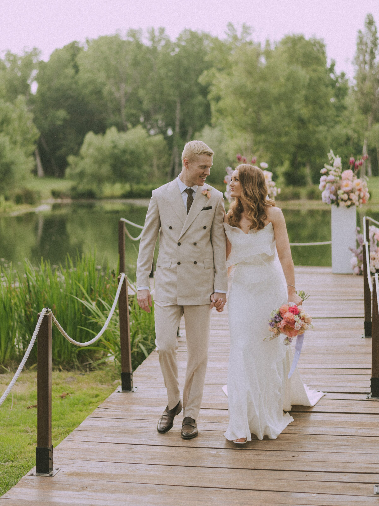Wedding photographer in Barcelona at La Farinera with candid wedding photography Catalonia