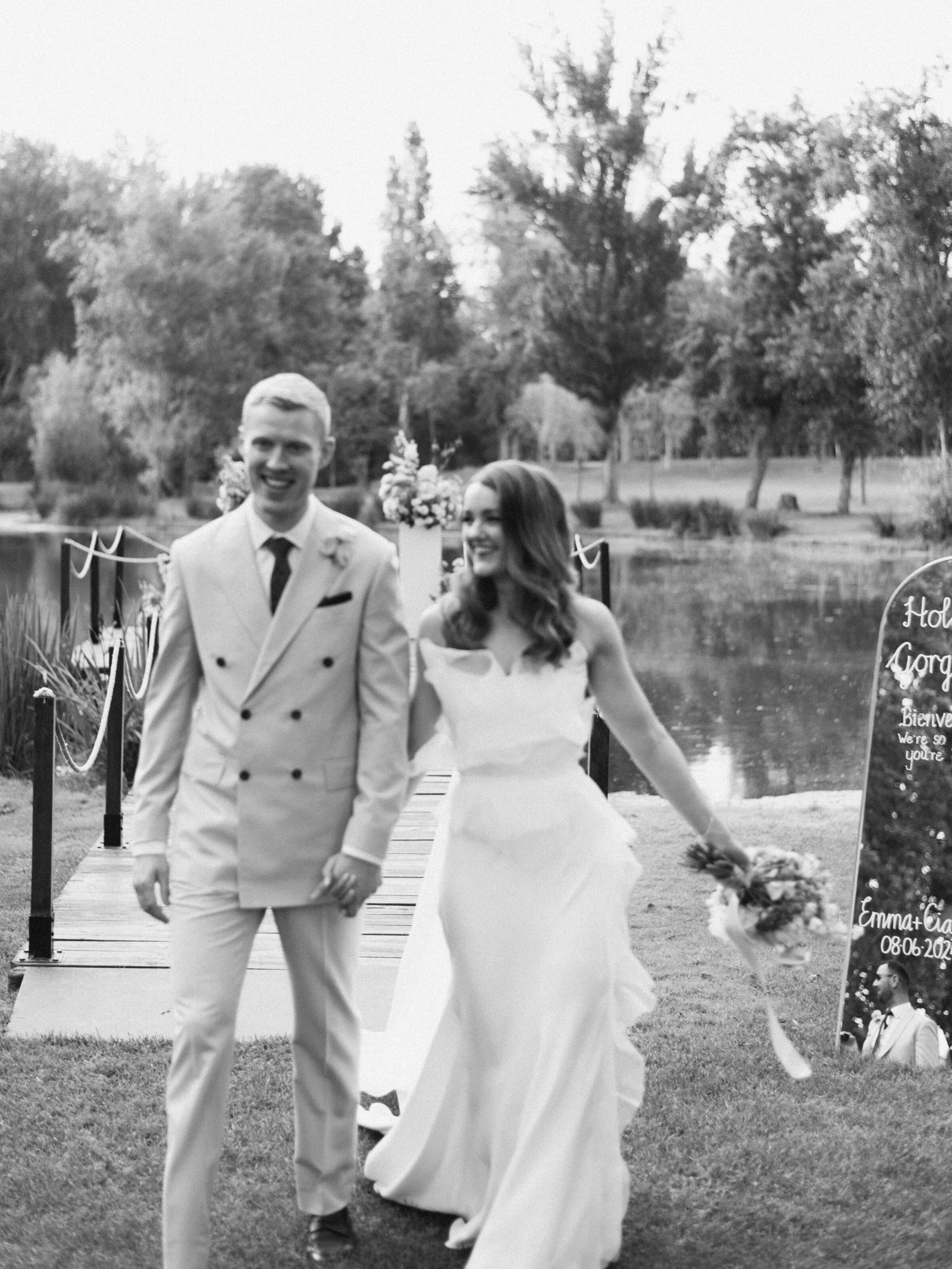 Wedding photographer in Barcelona at La Farinera with candid wedding photographer Spain
