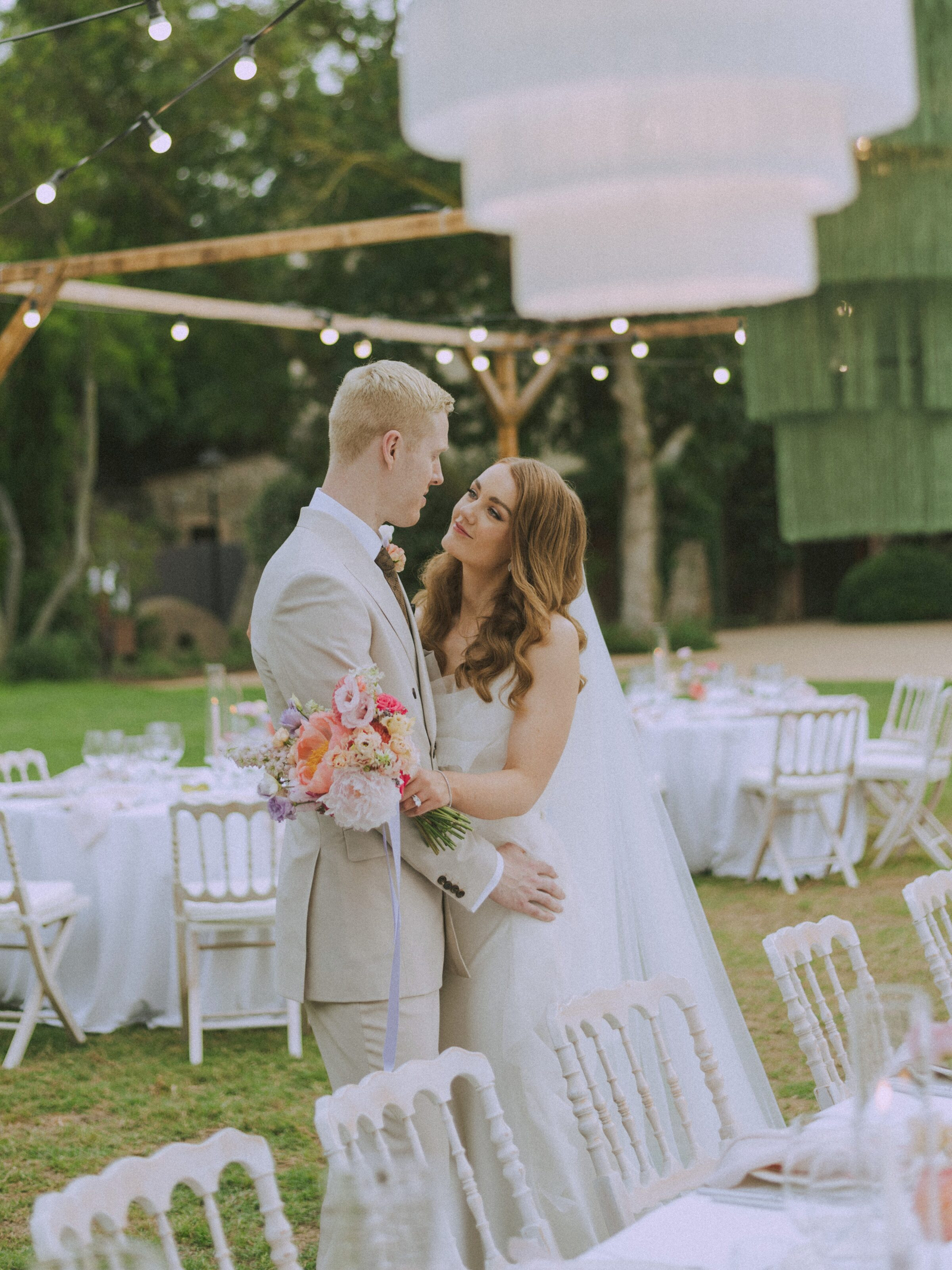 Wedding photographer in Barcelona at La Farinera with luxury wedding style Spain