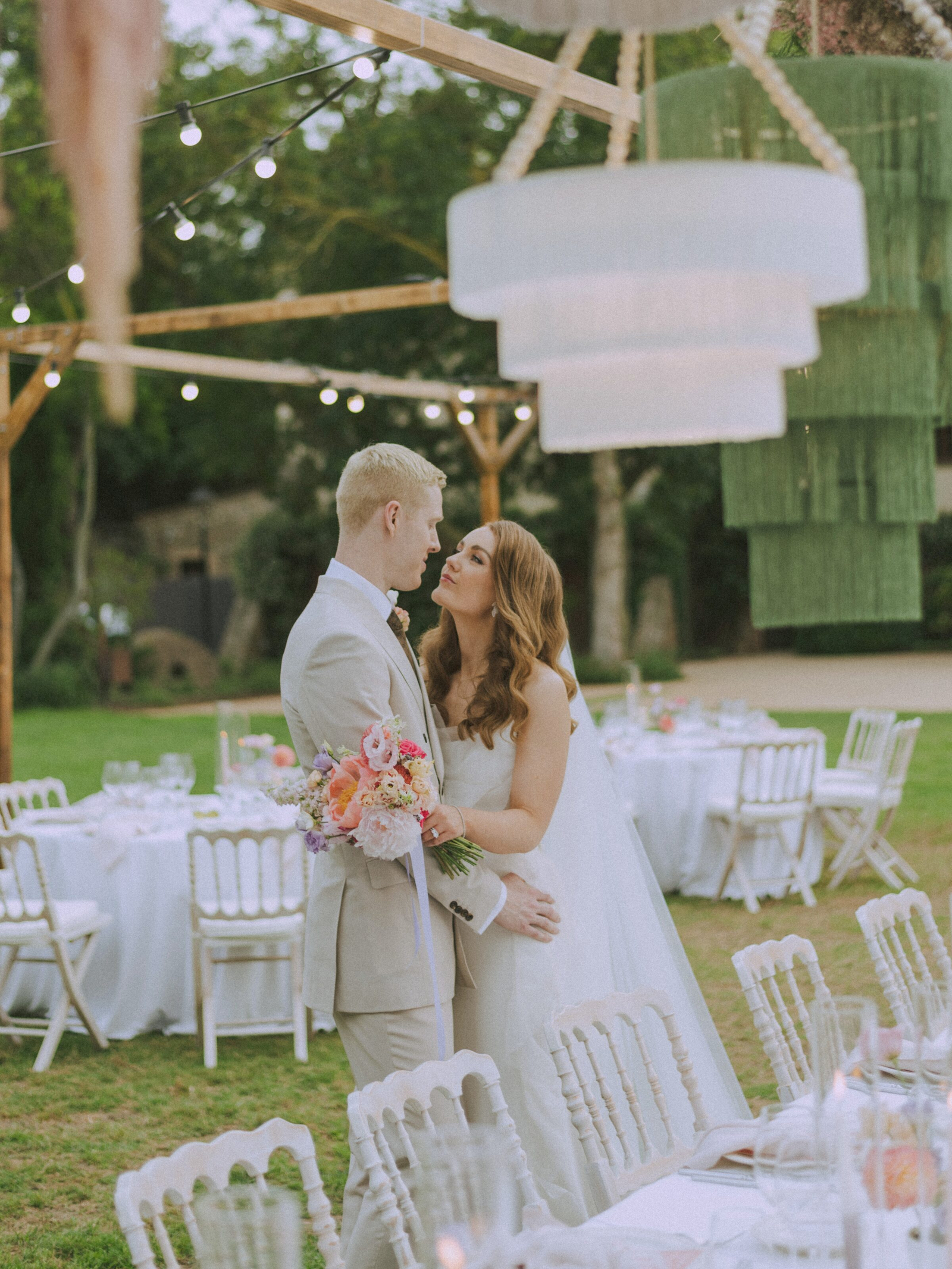 Wedding photographer in Barcelona at La Farinera with film wedding style Spain