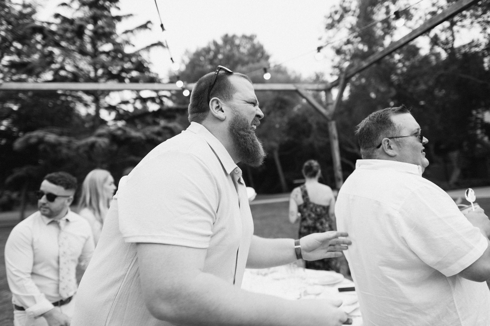 Wedding photographer in Barcelona at La Farinera with candid wedding photo